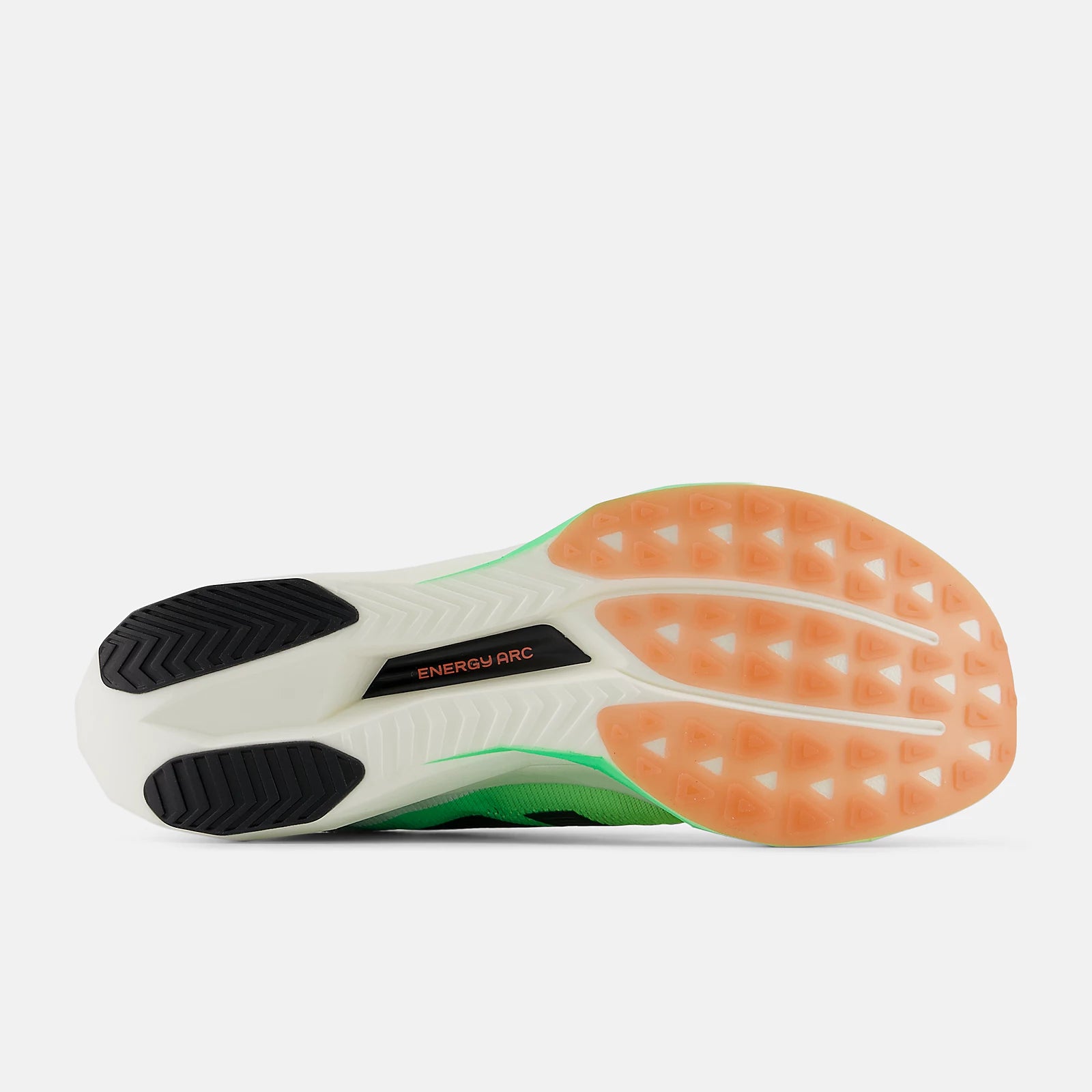 Nb 103 White With Mint Flash And Lime Leaf