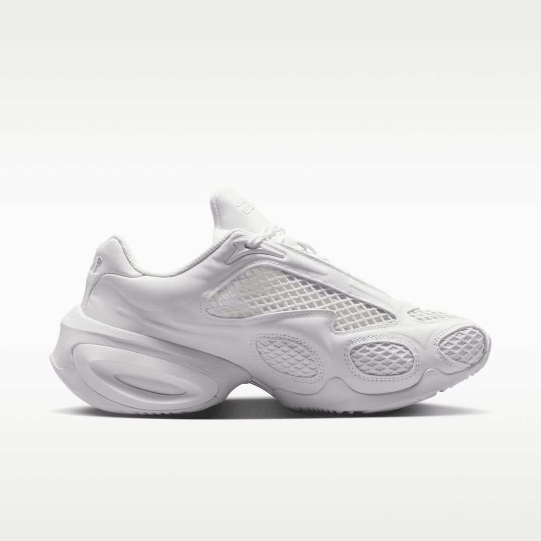White/White/Metallic Silver