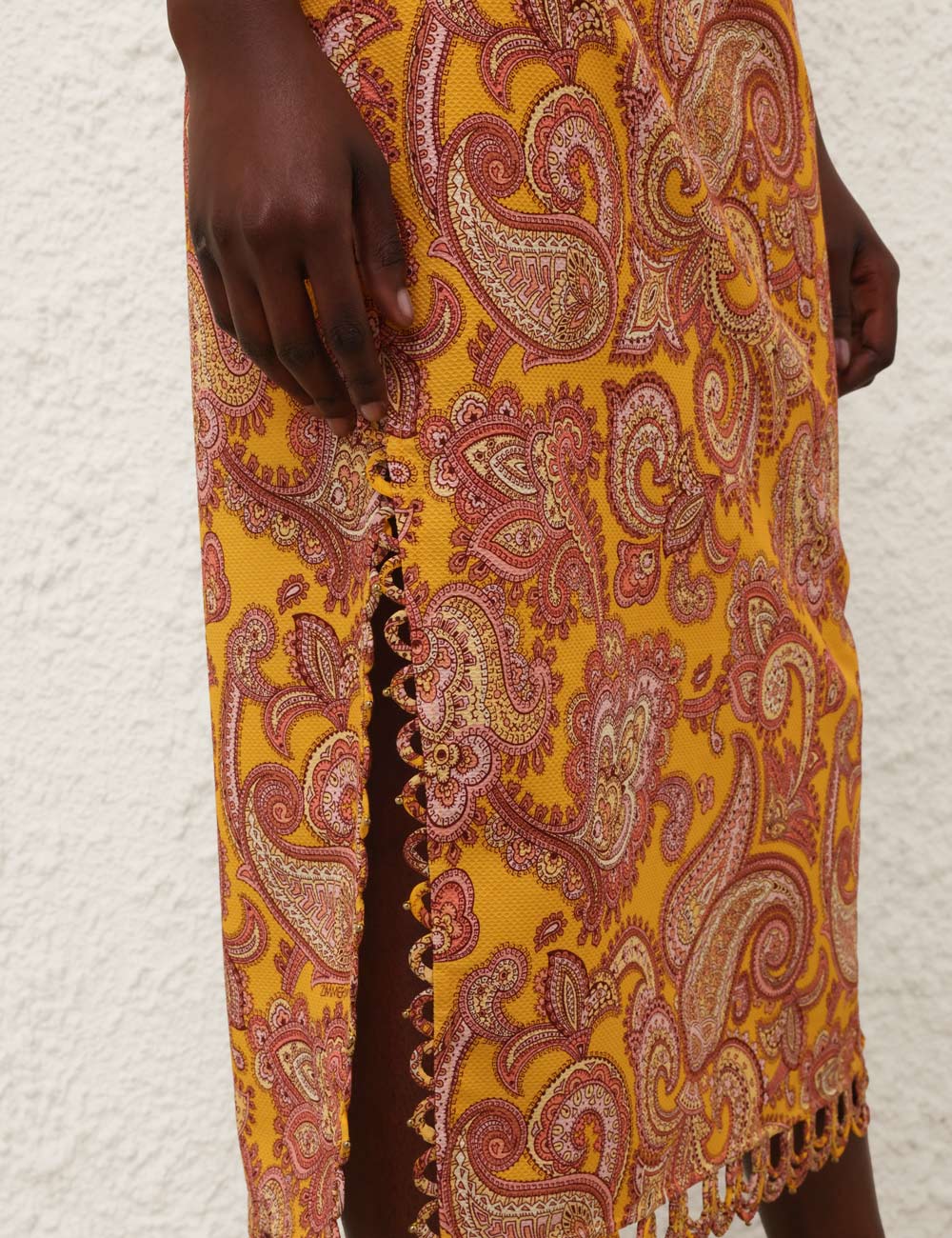 Mustard Paisley