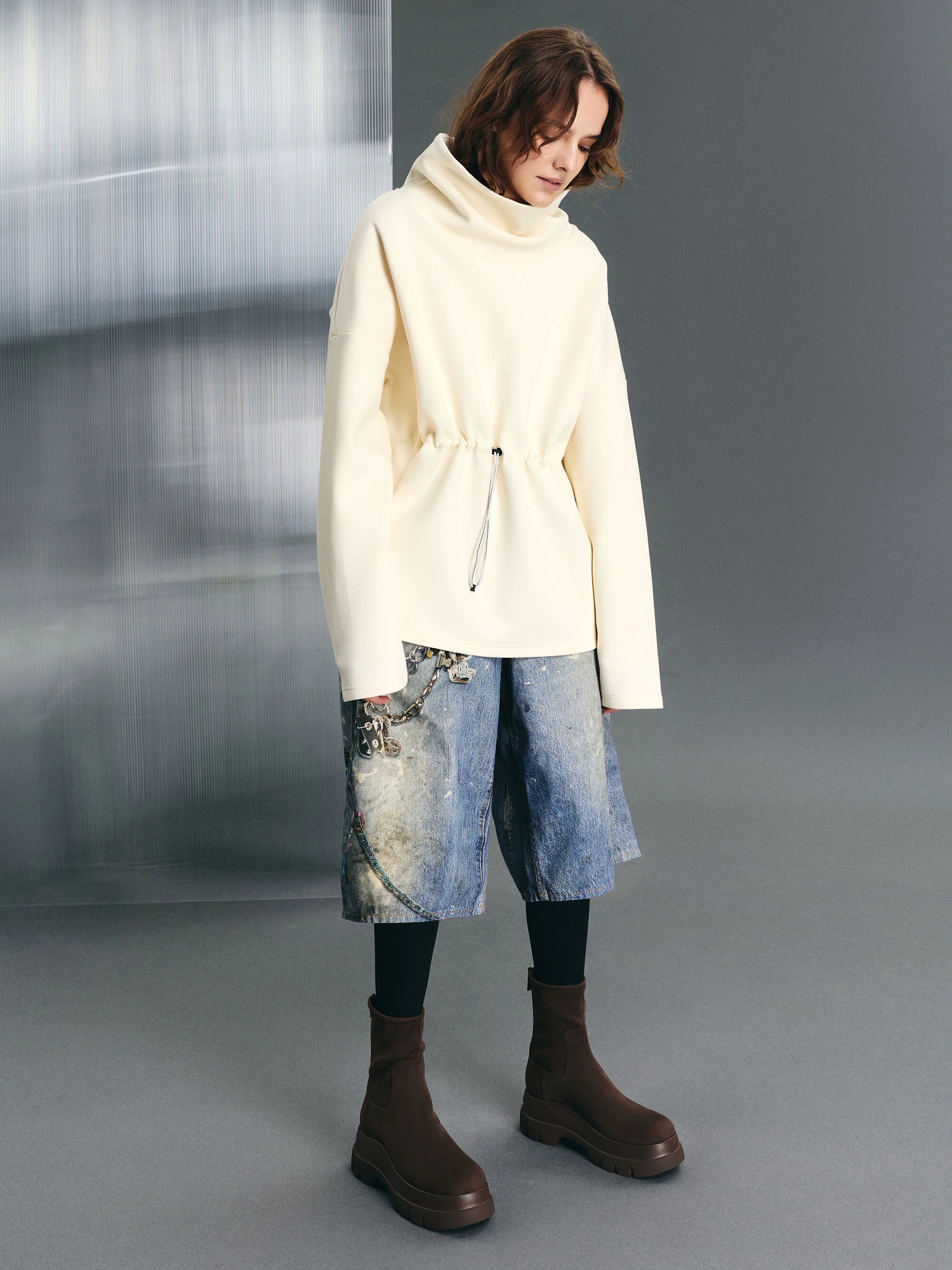 Dark Brown Textured