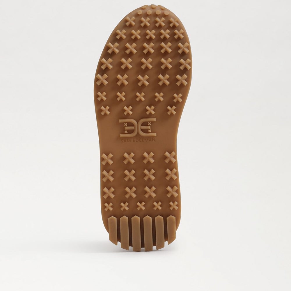 White/Tan/Black Suede