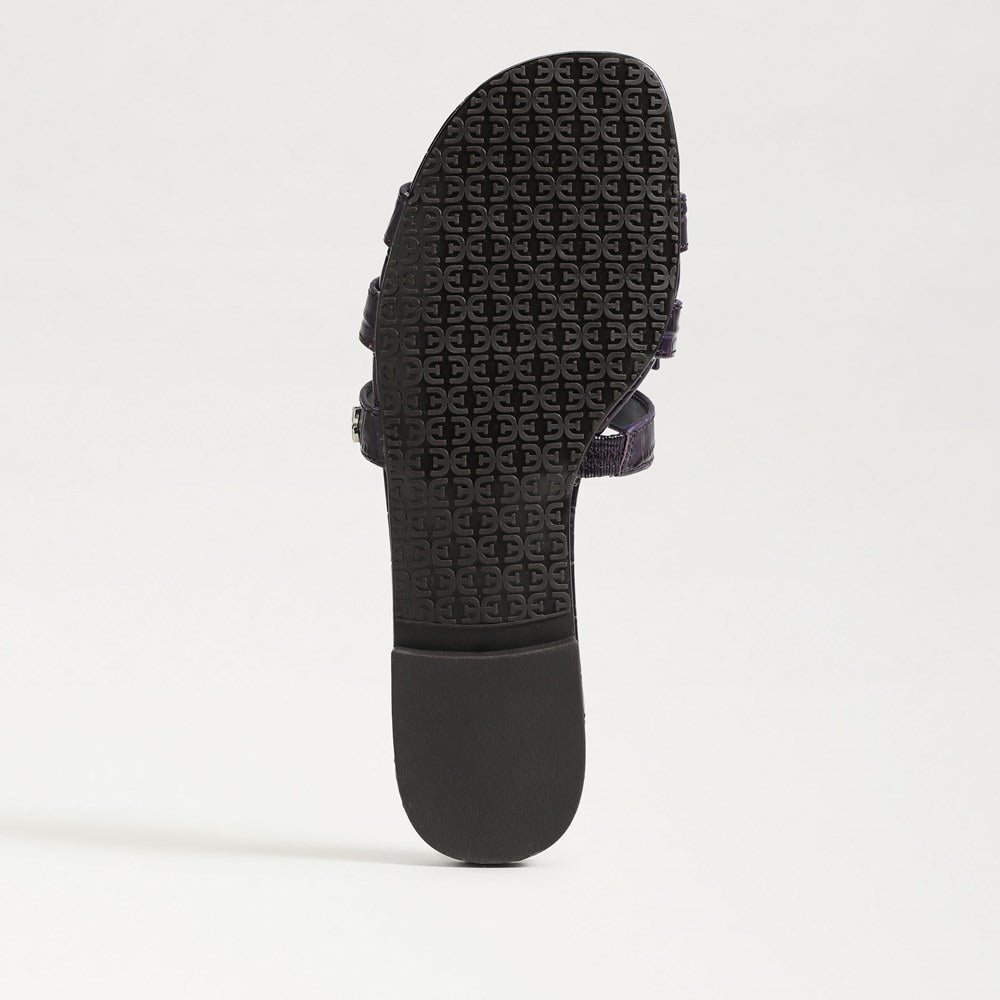 Winter Violet Croco Leather