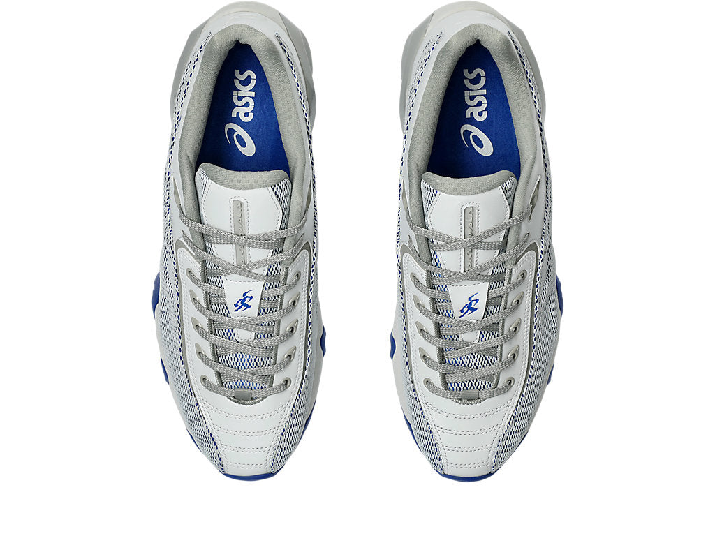 Snow White/Asics Blue