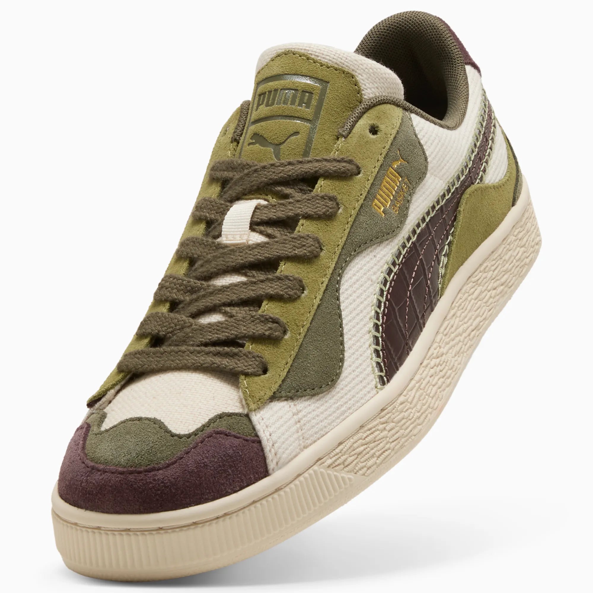 Alpine Snow-Loden Green-Chocolate Brown