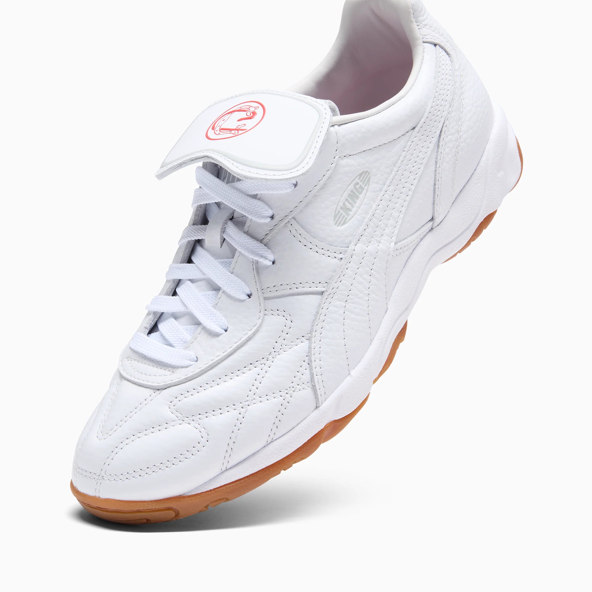 PUMA White-Gum-PUMA Red