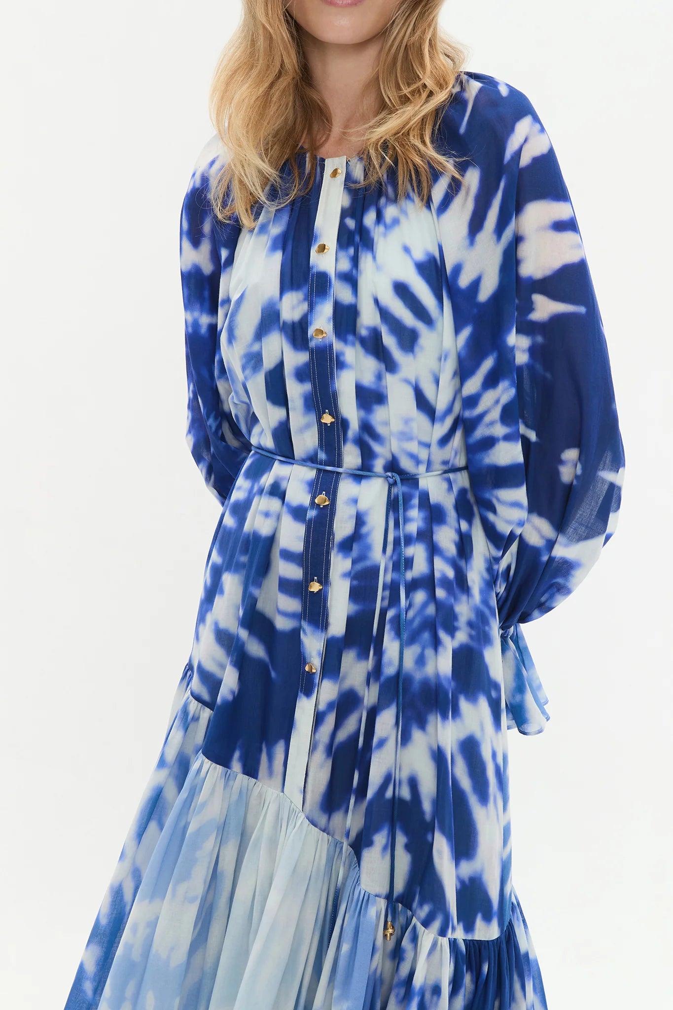 BLUE SHIBORI