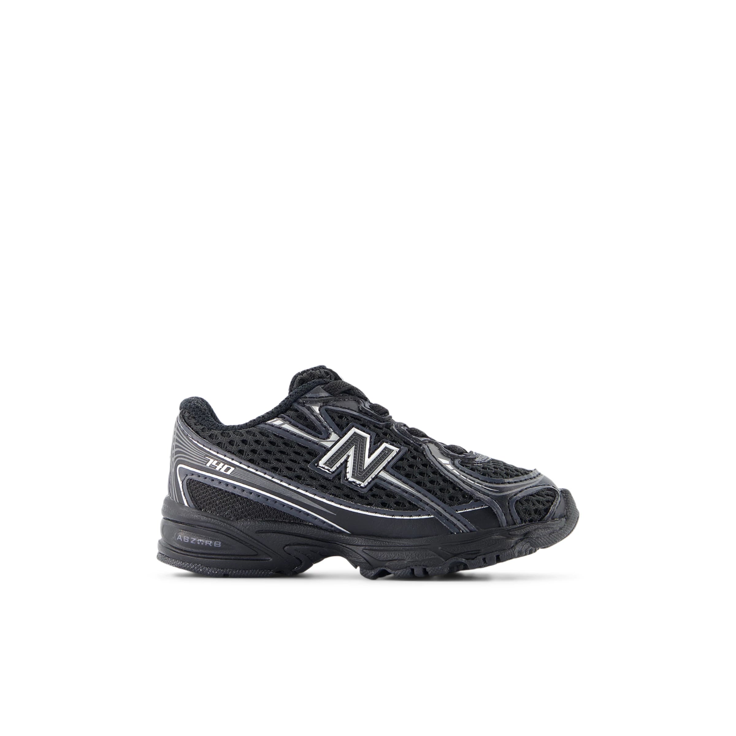 Black With Silver Metallic