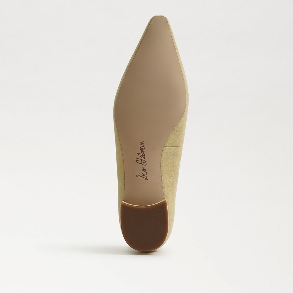 Dusty Yellow Suede