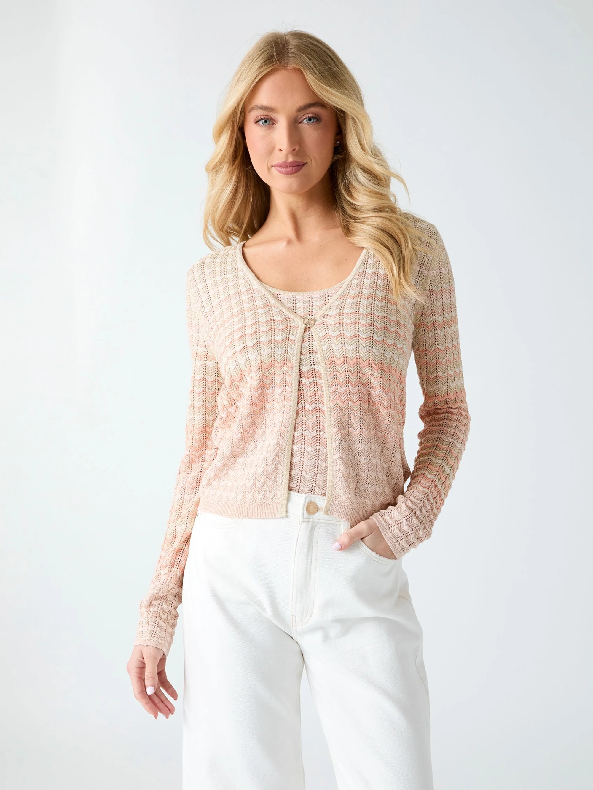 Peach Beige And Vanilla L