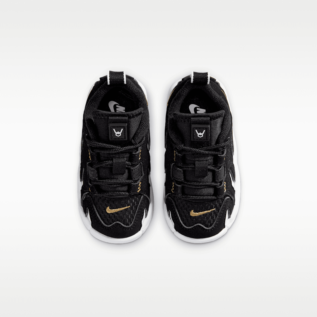 Black/White/Metallic Gold