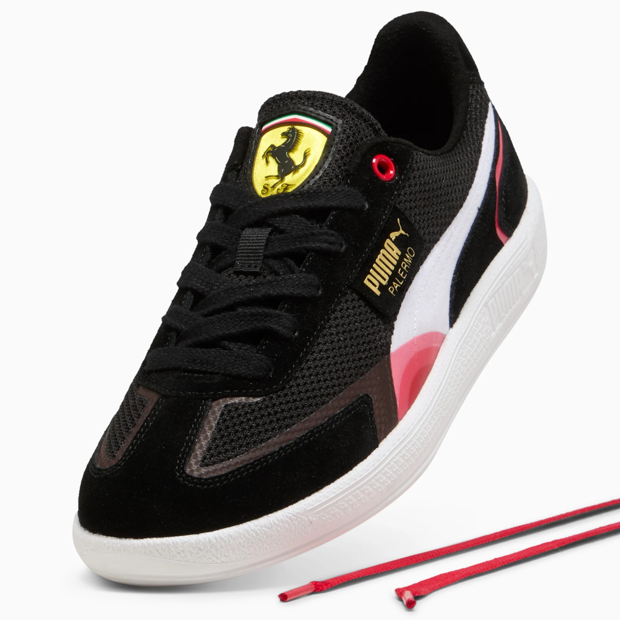PUMA Black-PUMA White-Rosso Corsa