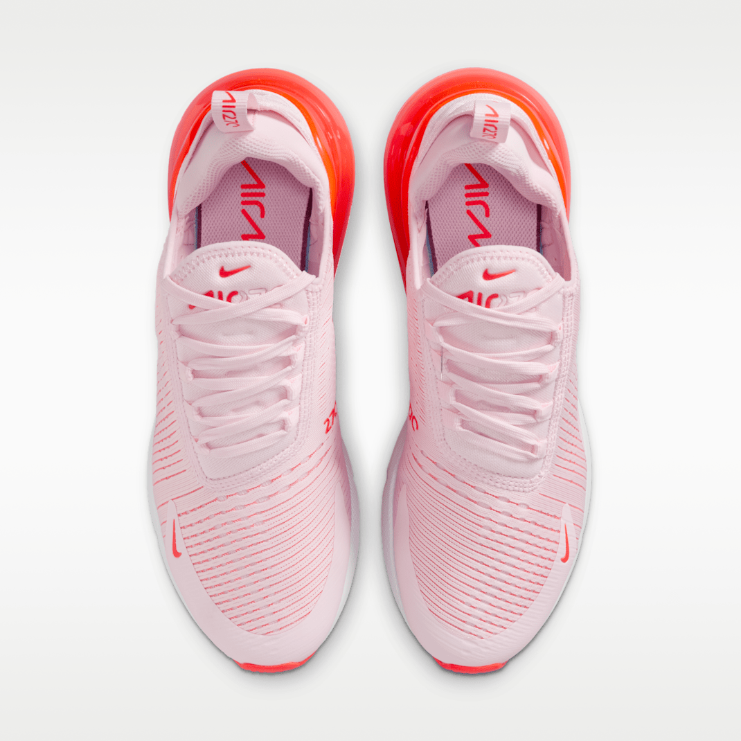 Pink Foam/White/Bright Crimson