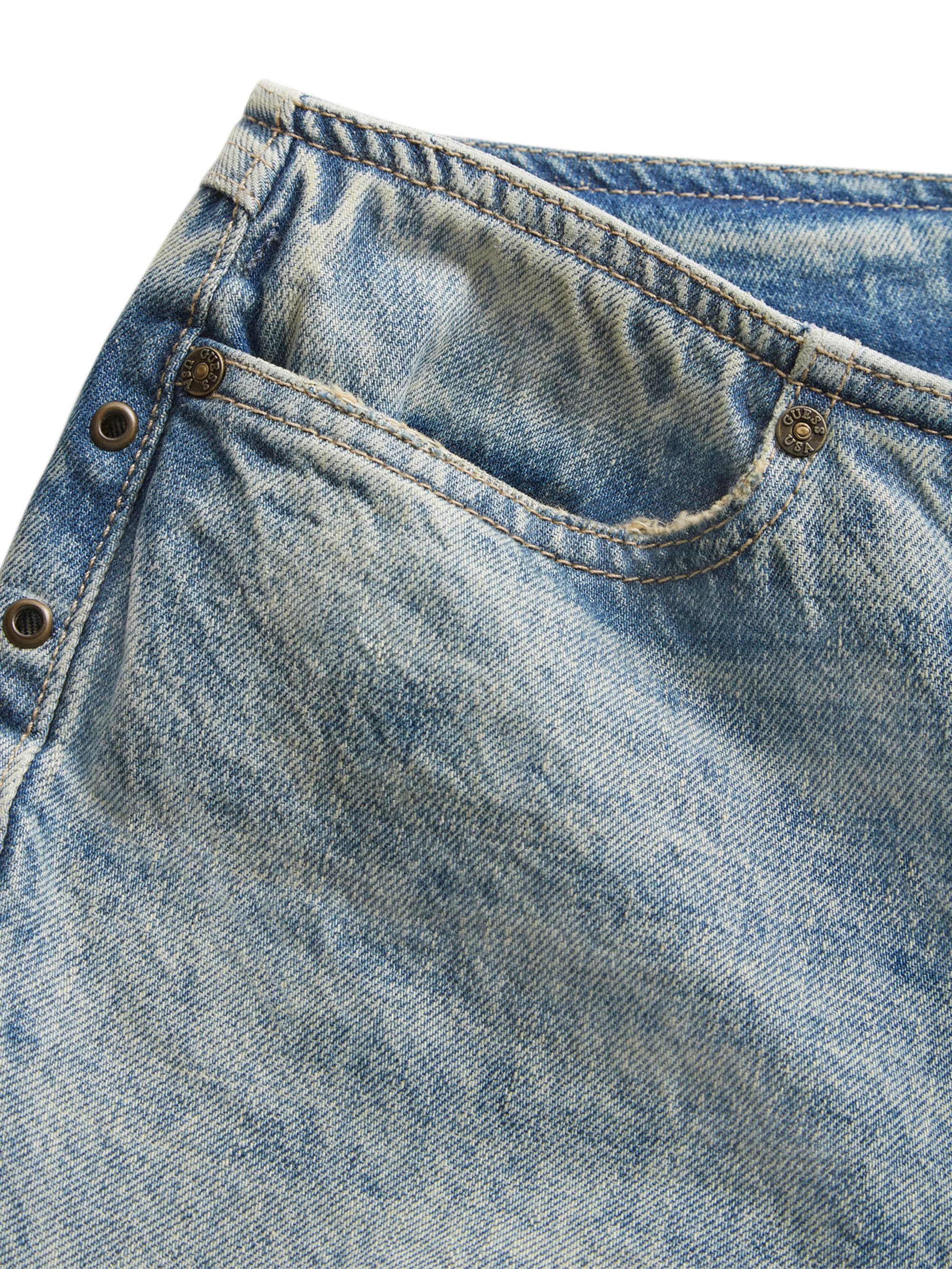 Gusa Distressed Indigo Wa