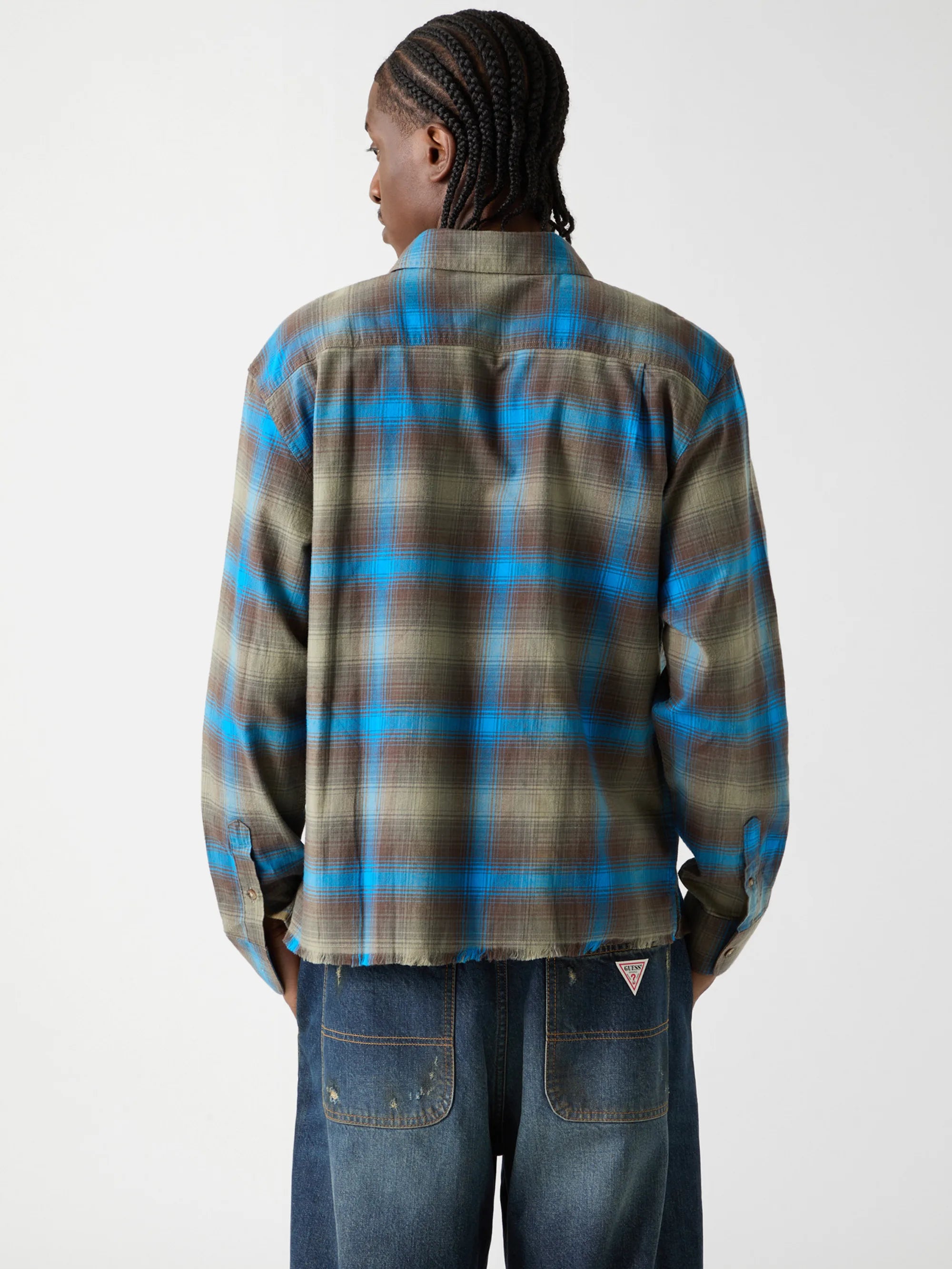 Clean Fatigue Blue Check