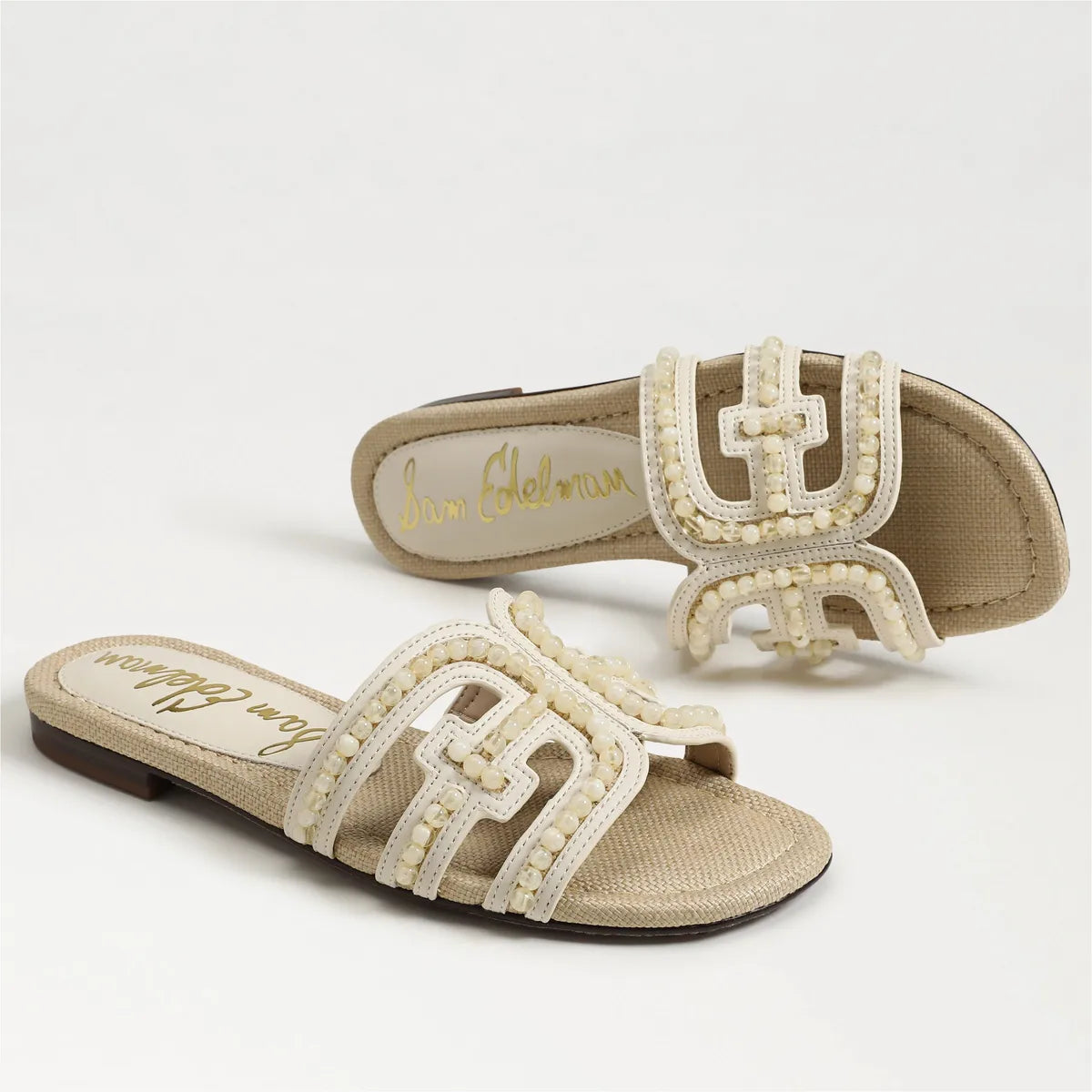 Light Almond Faux Raffia