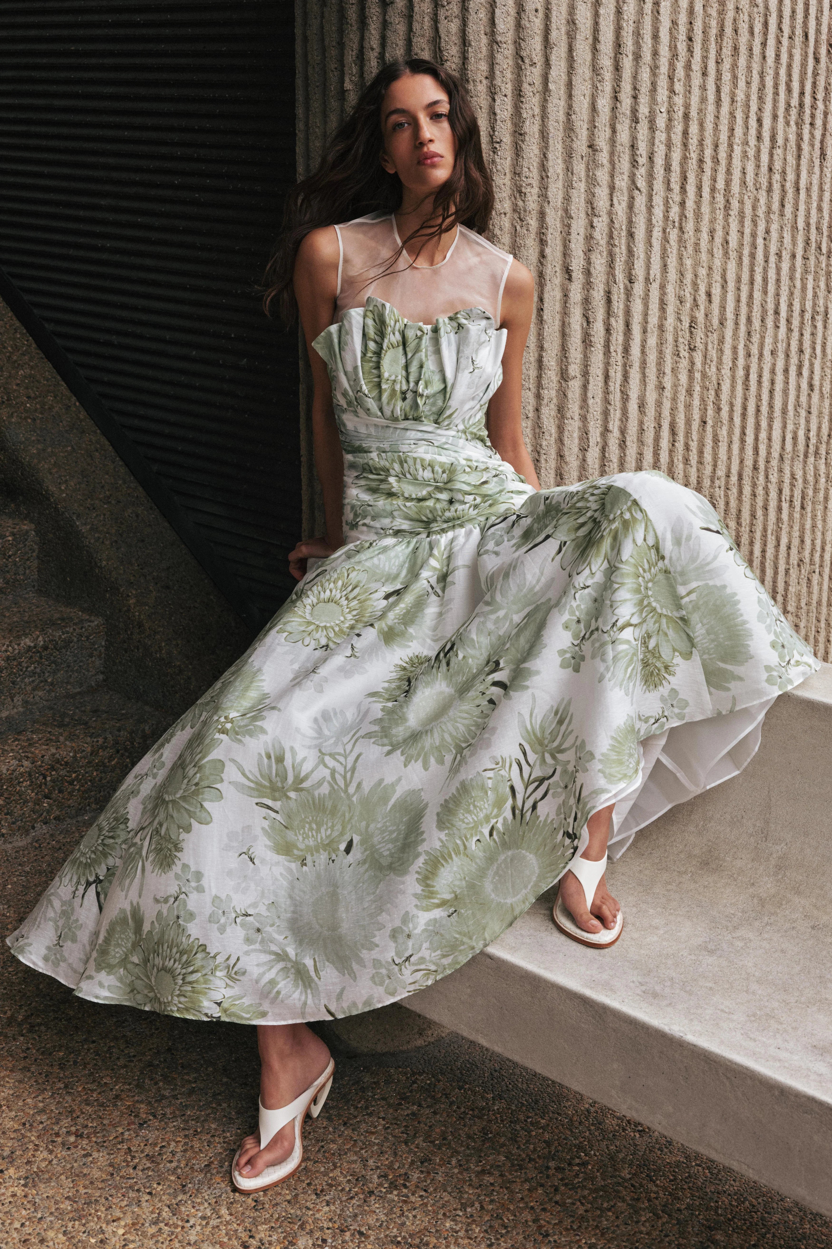 OLIVE NATIVE FLORAL