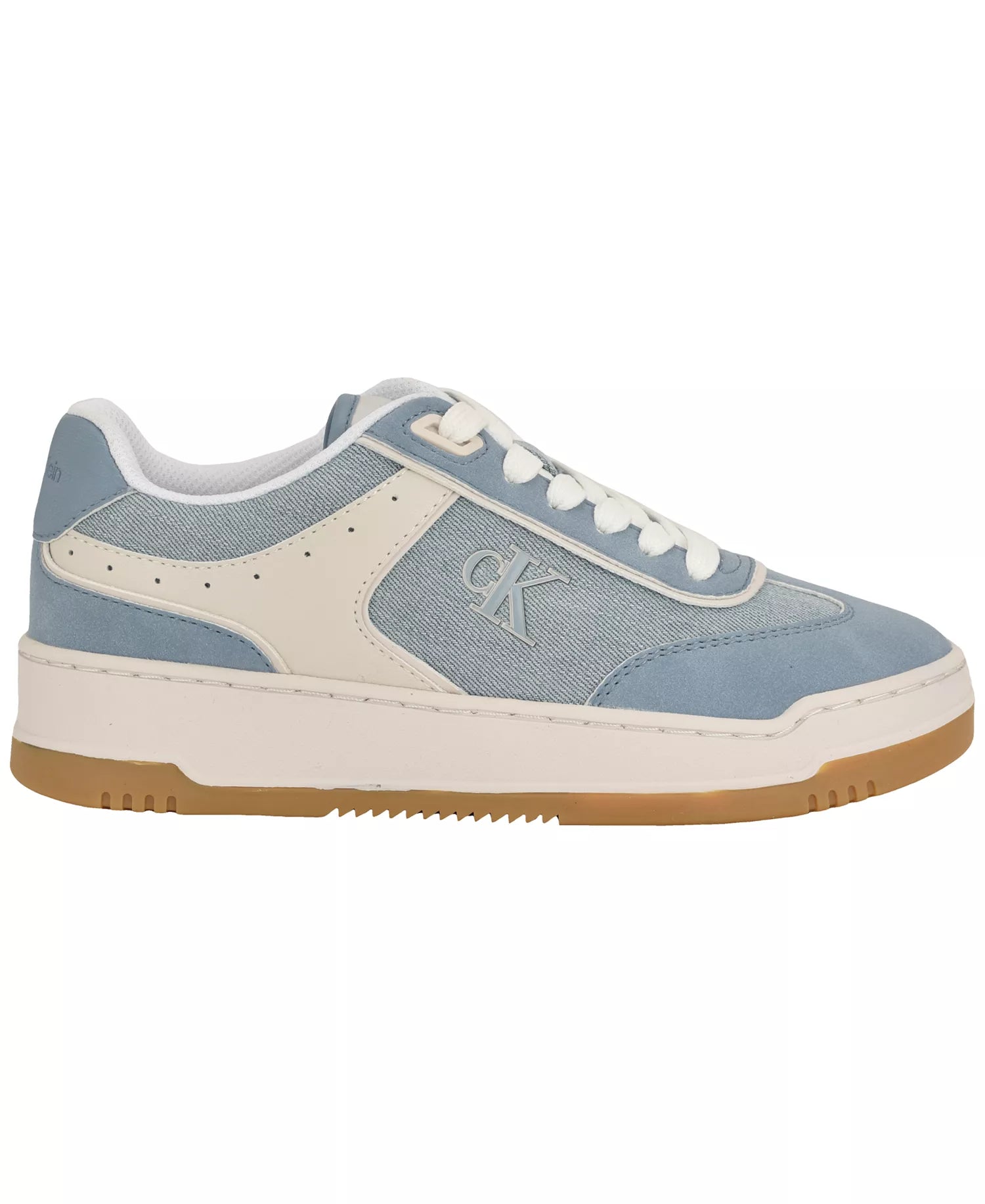Medium Blue Denim/White