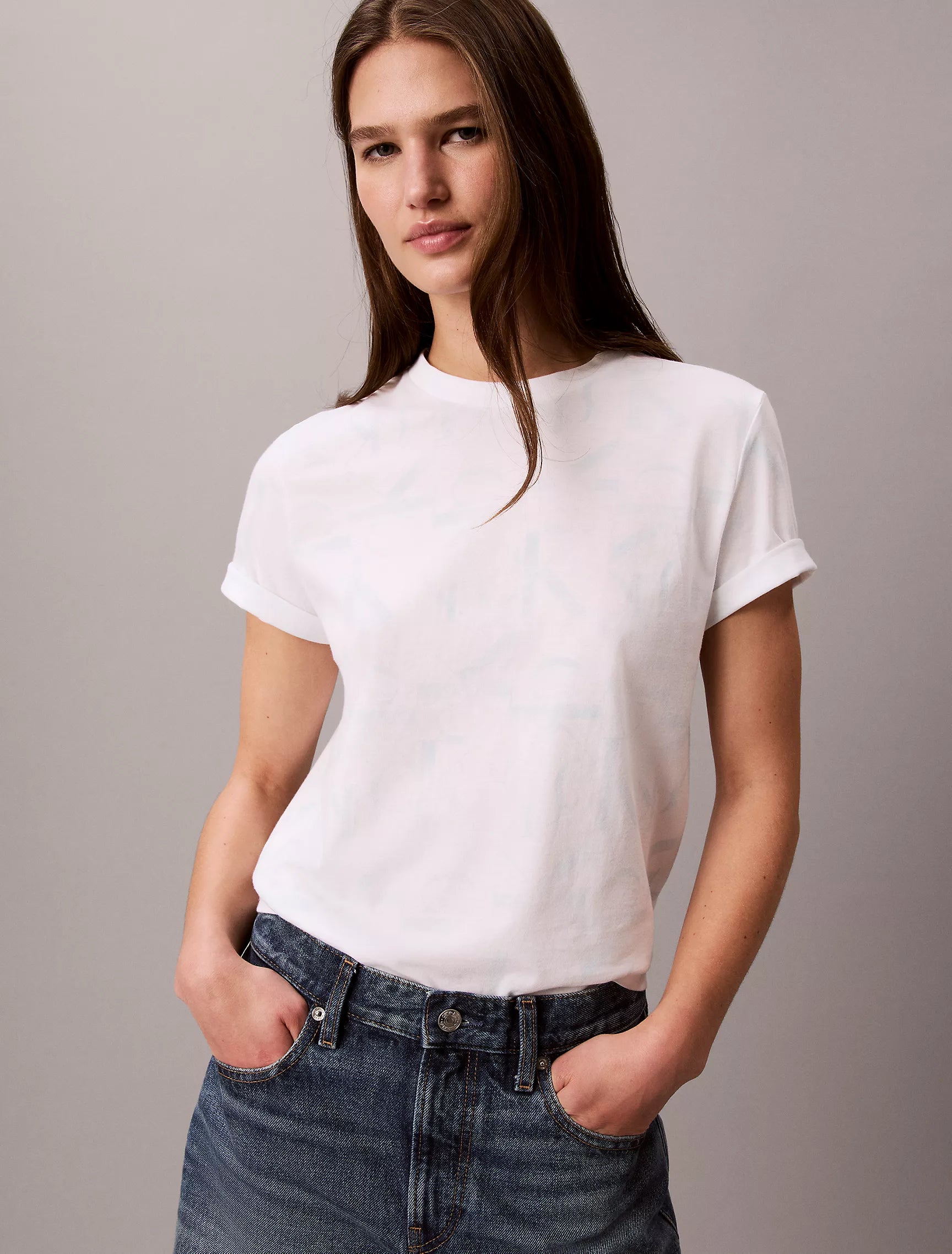 Bright White Aop