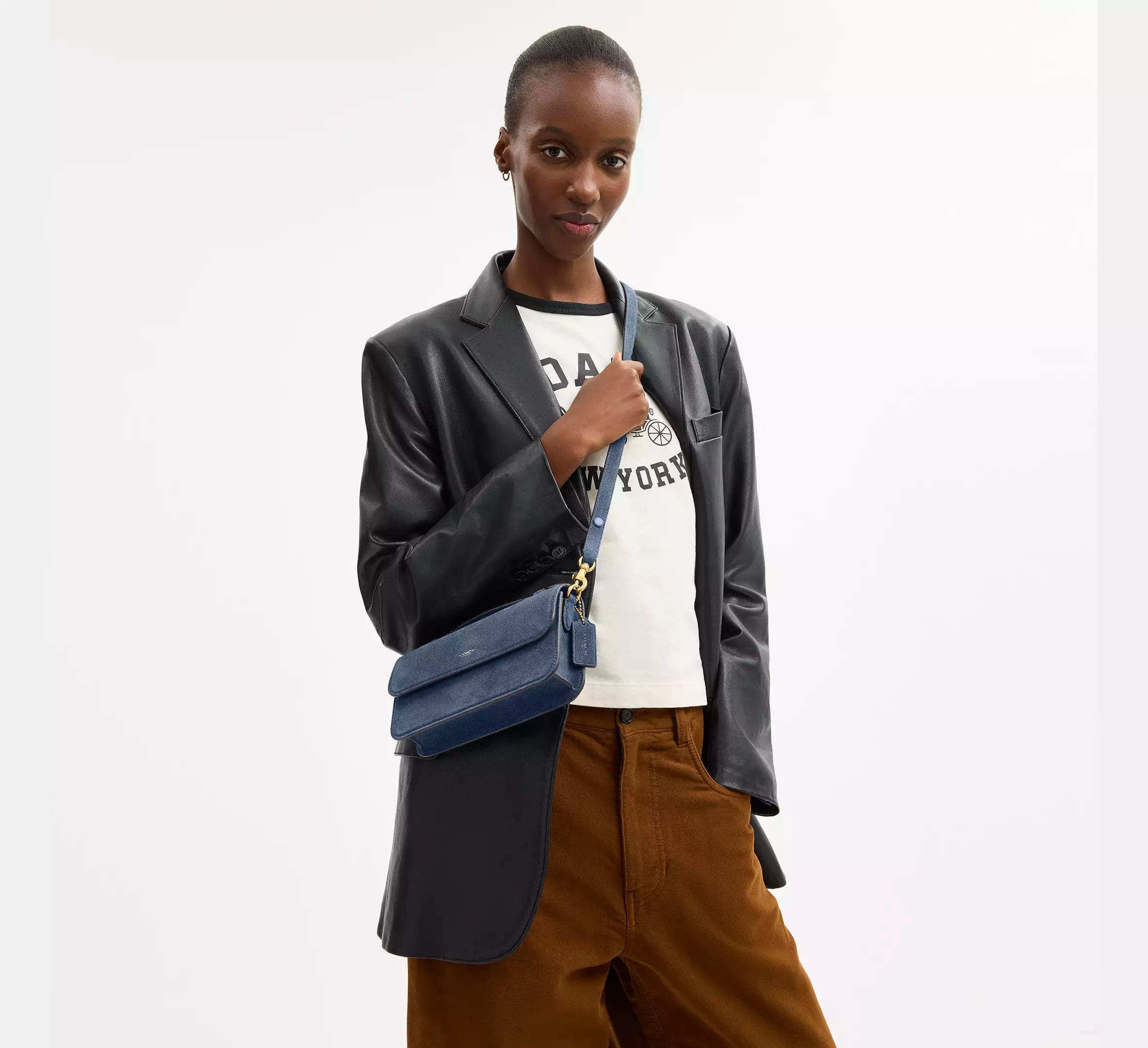 Brass/Light Denim