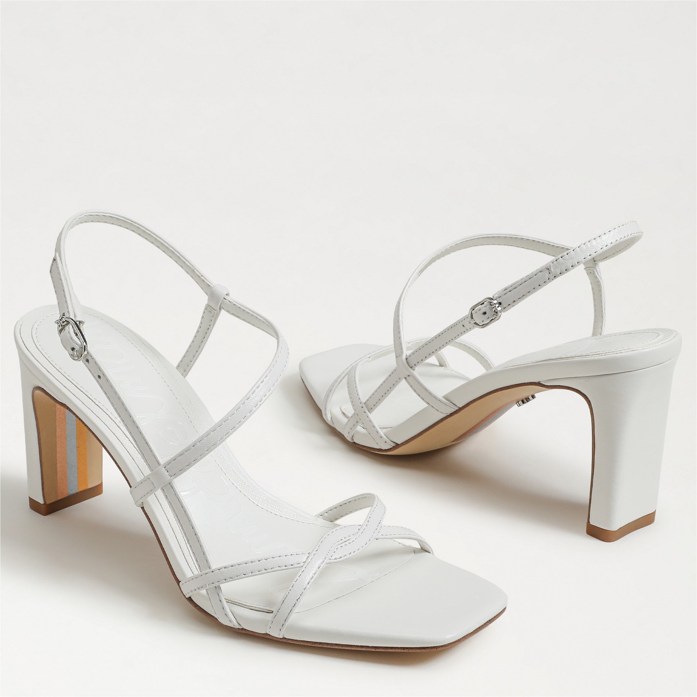 Bright White Leather