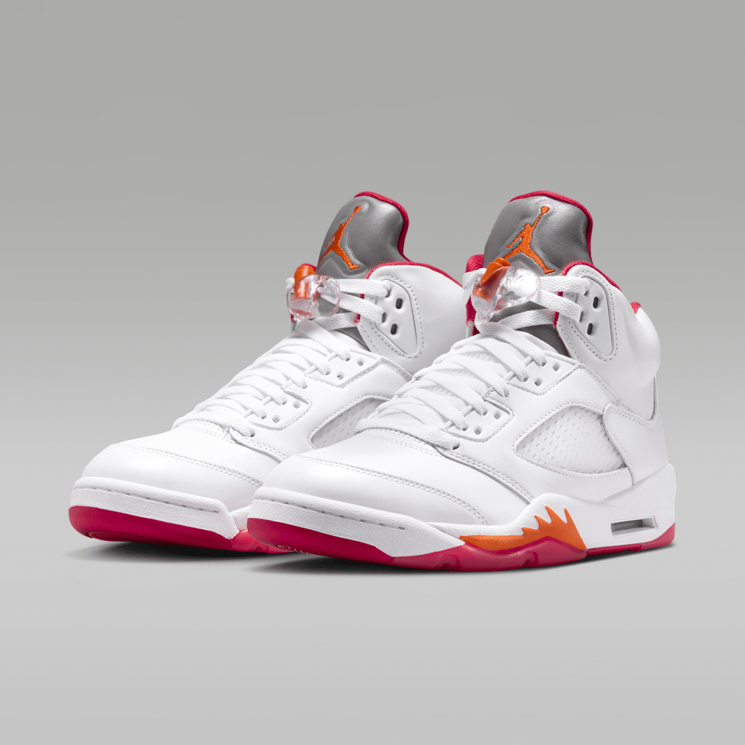 White/Fire Red/Sunset