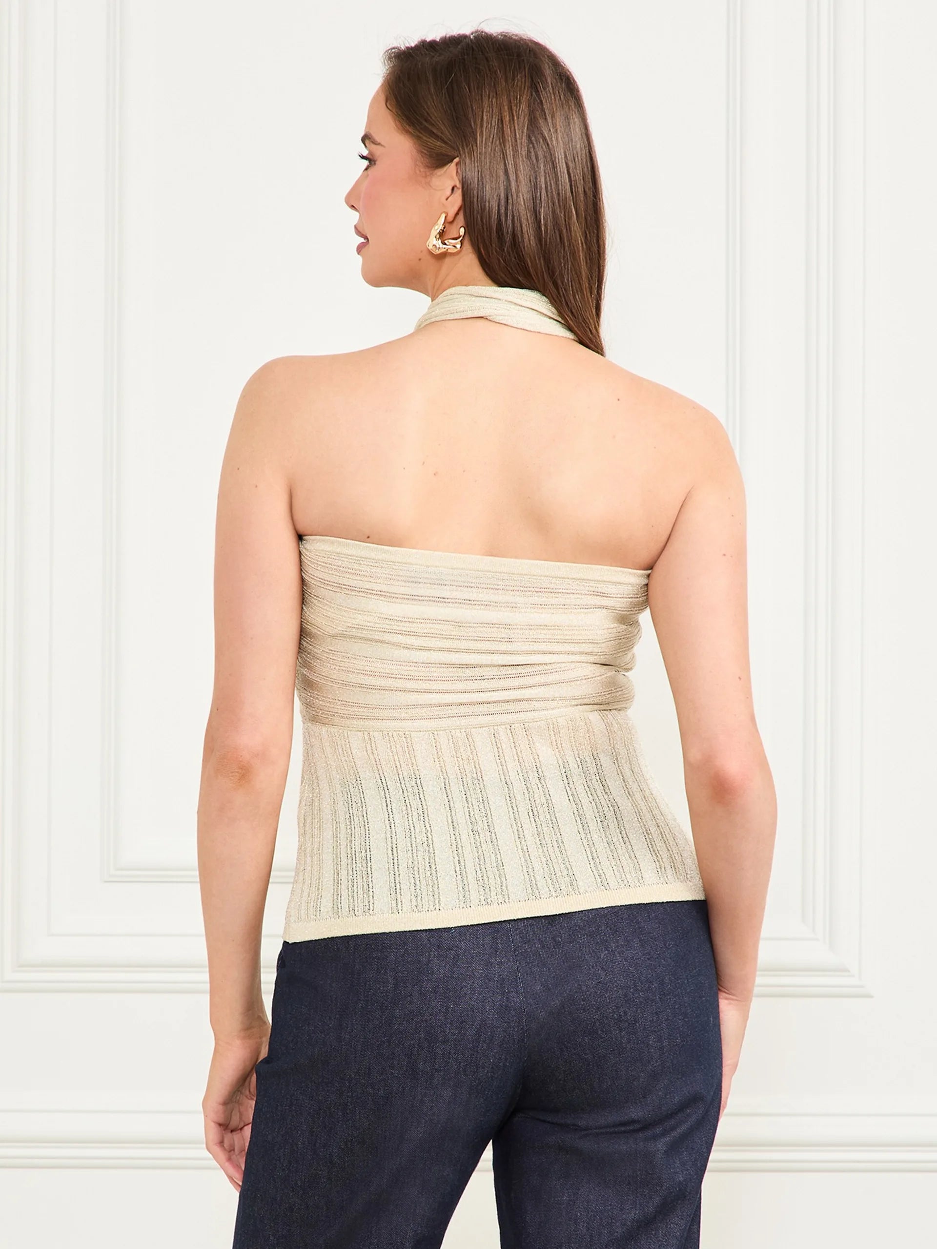 Sandy Shore + Gold Lurex