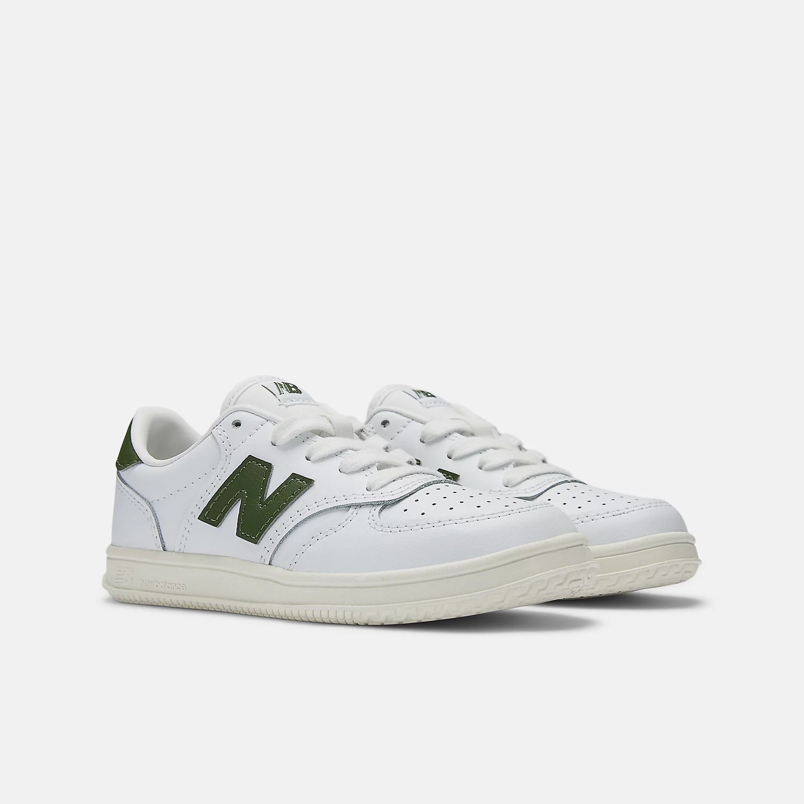 Dark Alpine Green With White