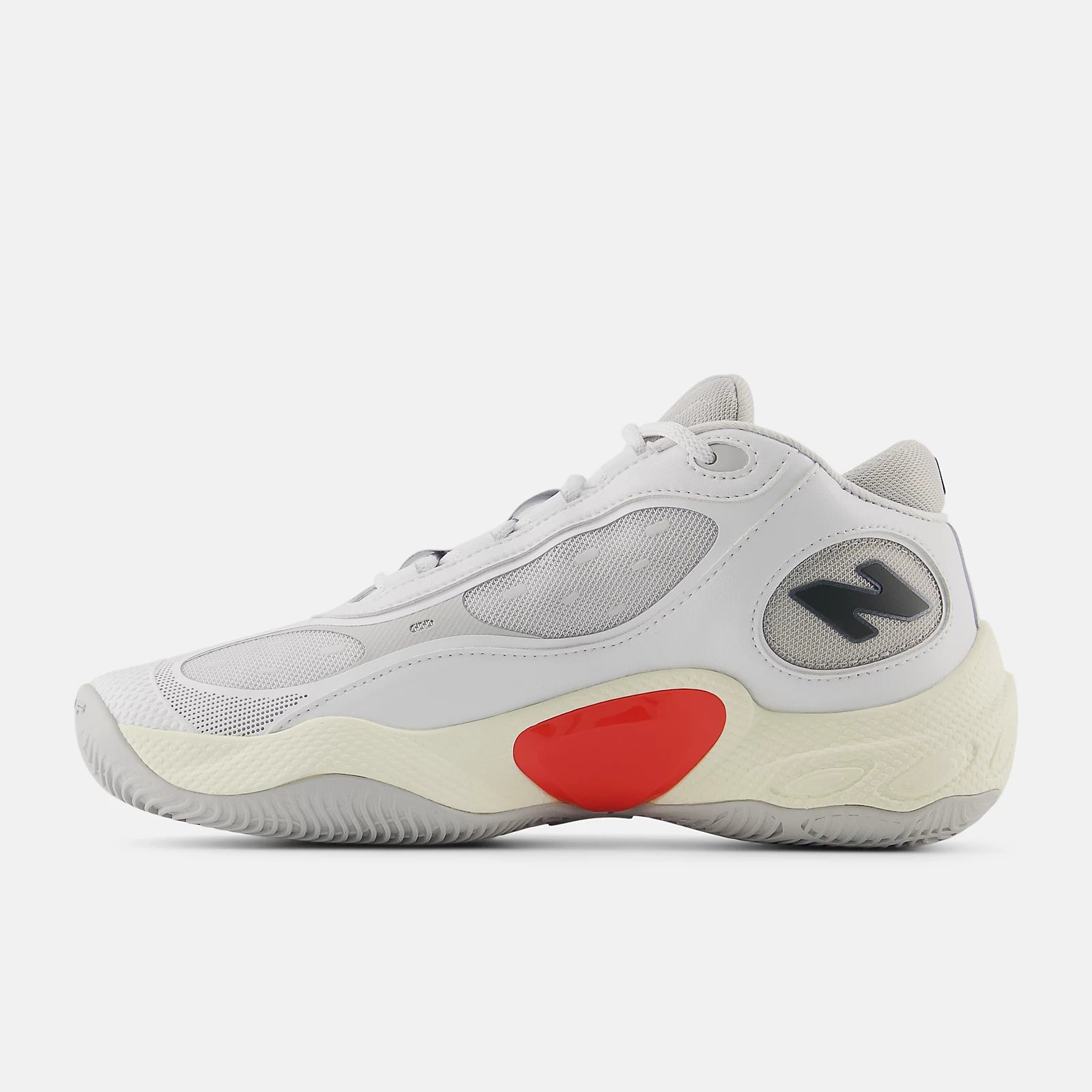 White With Blast Red