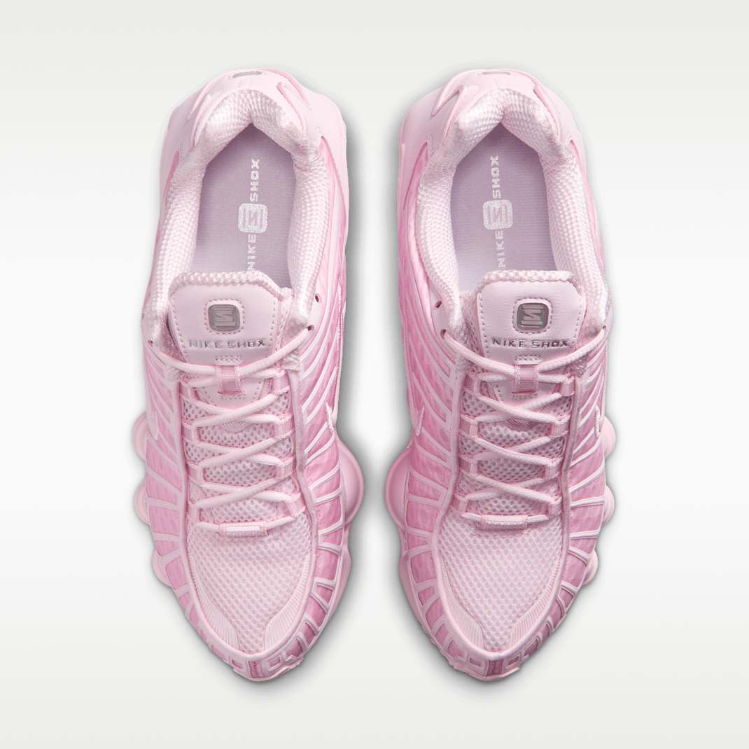 Pink Foam/Metallic Silver/Pink Foam