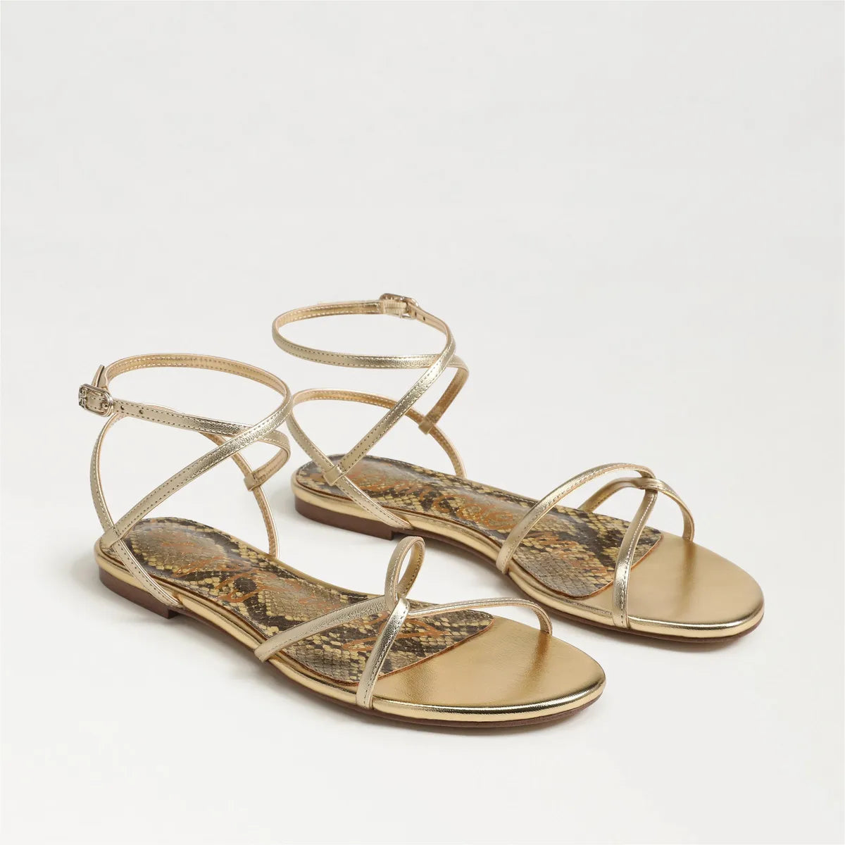 Amber Gold Leather