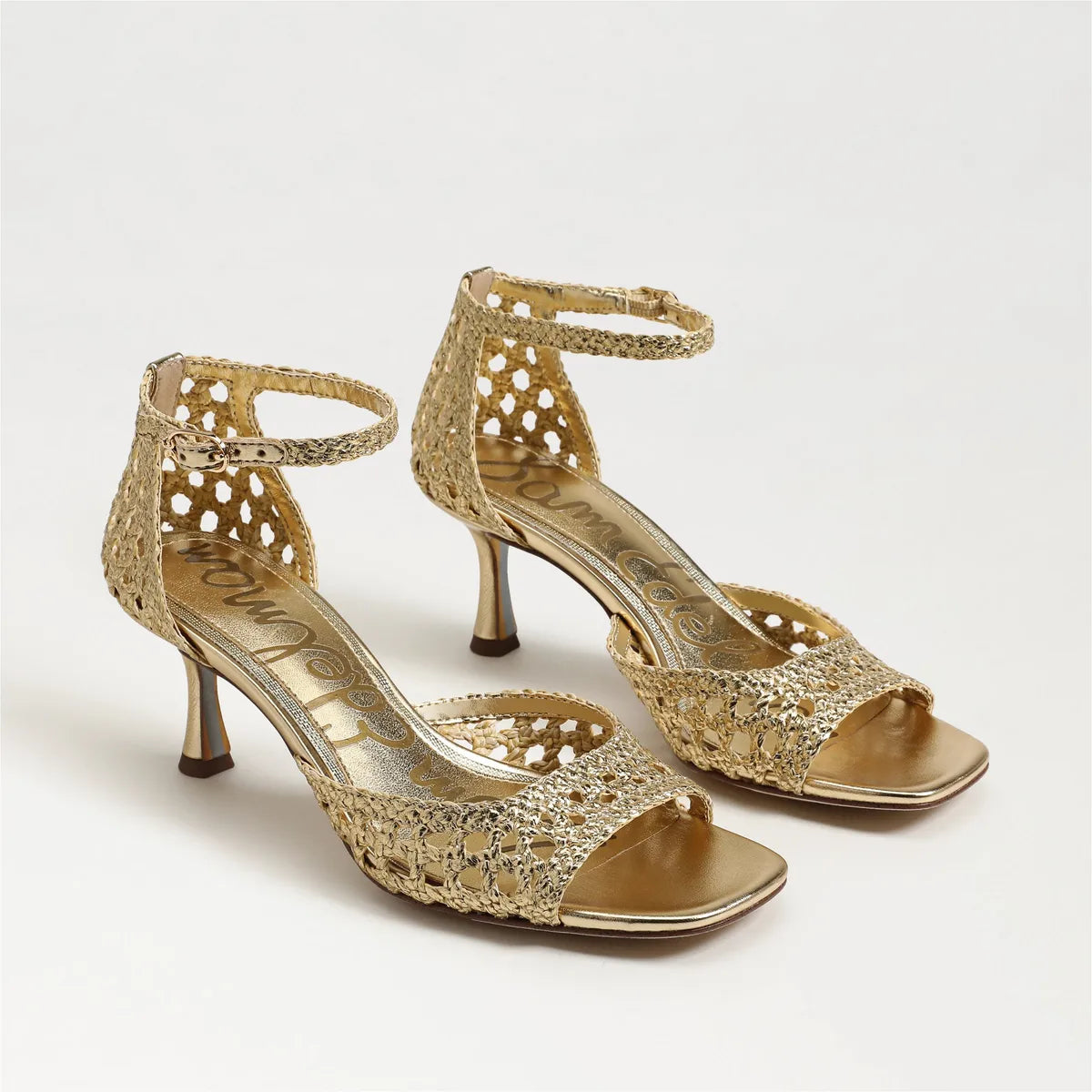 Amber Gold Faux Raffia
