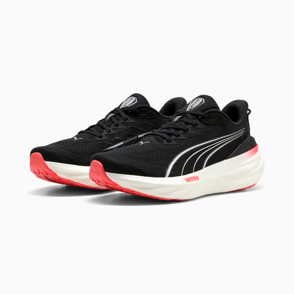 PUMA Black-Ultra Red