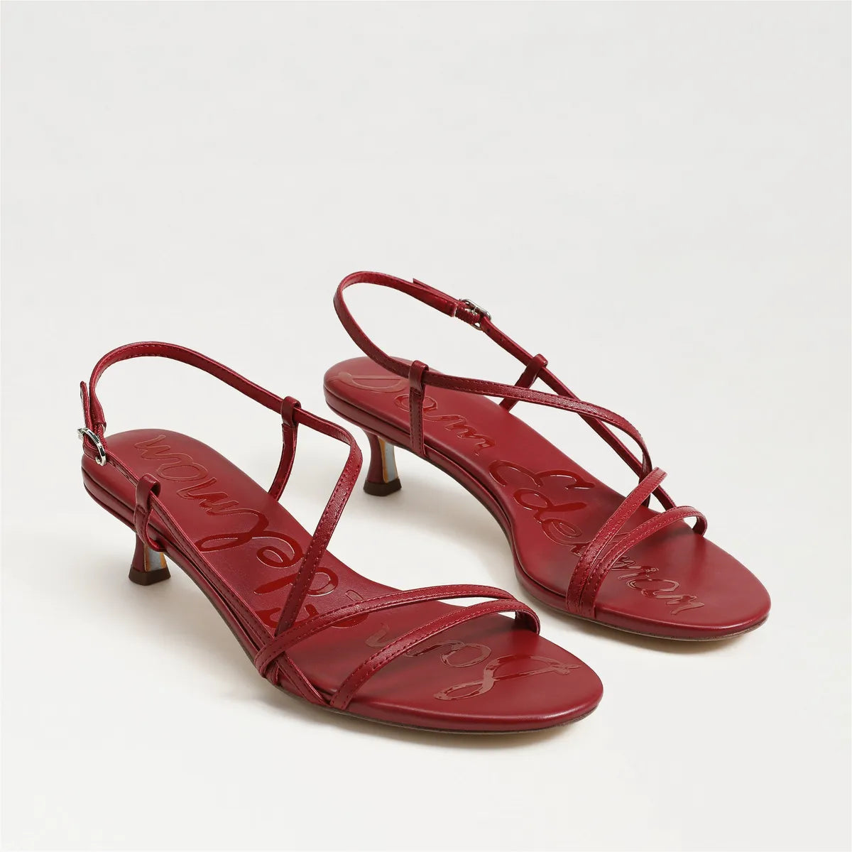 Deep Scarlet Leather