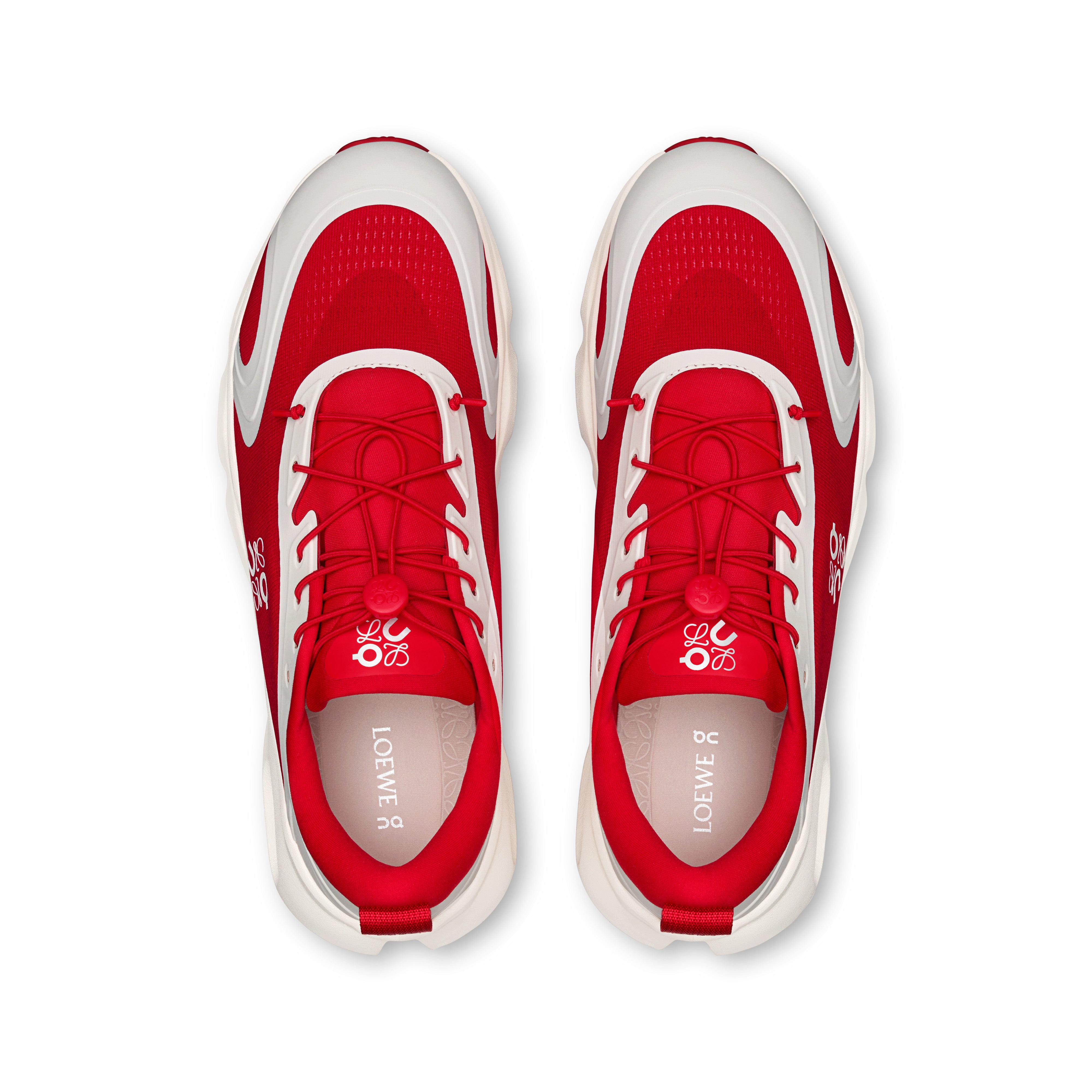 Red | Eggshell
