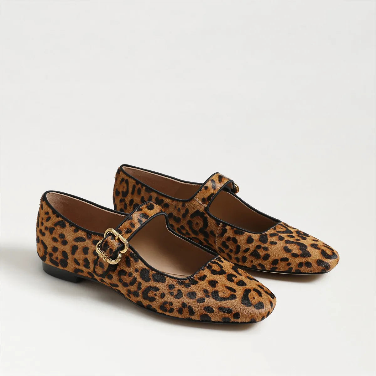 Leopard Brahma Hair Leather