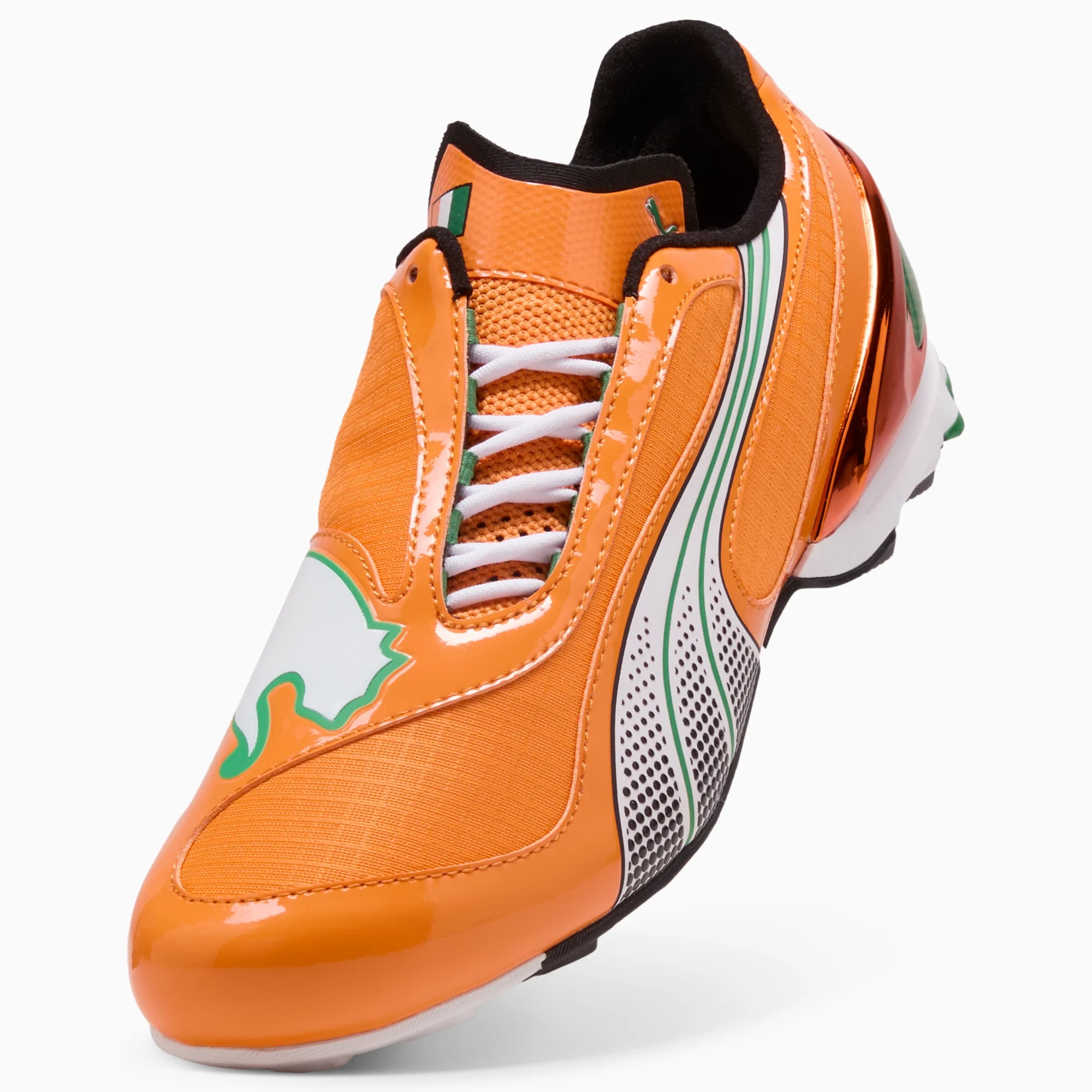 Rickie Orange-PUMA White