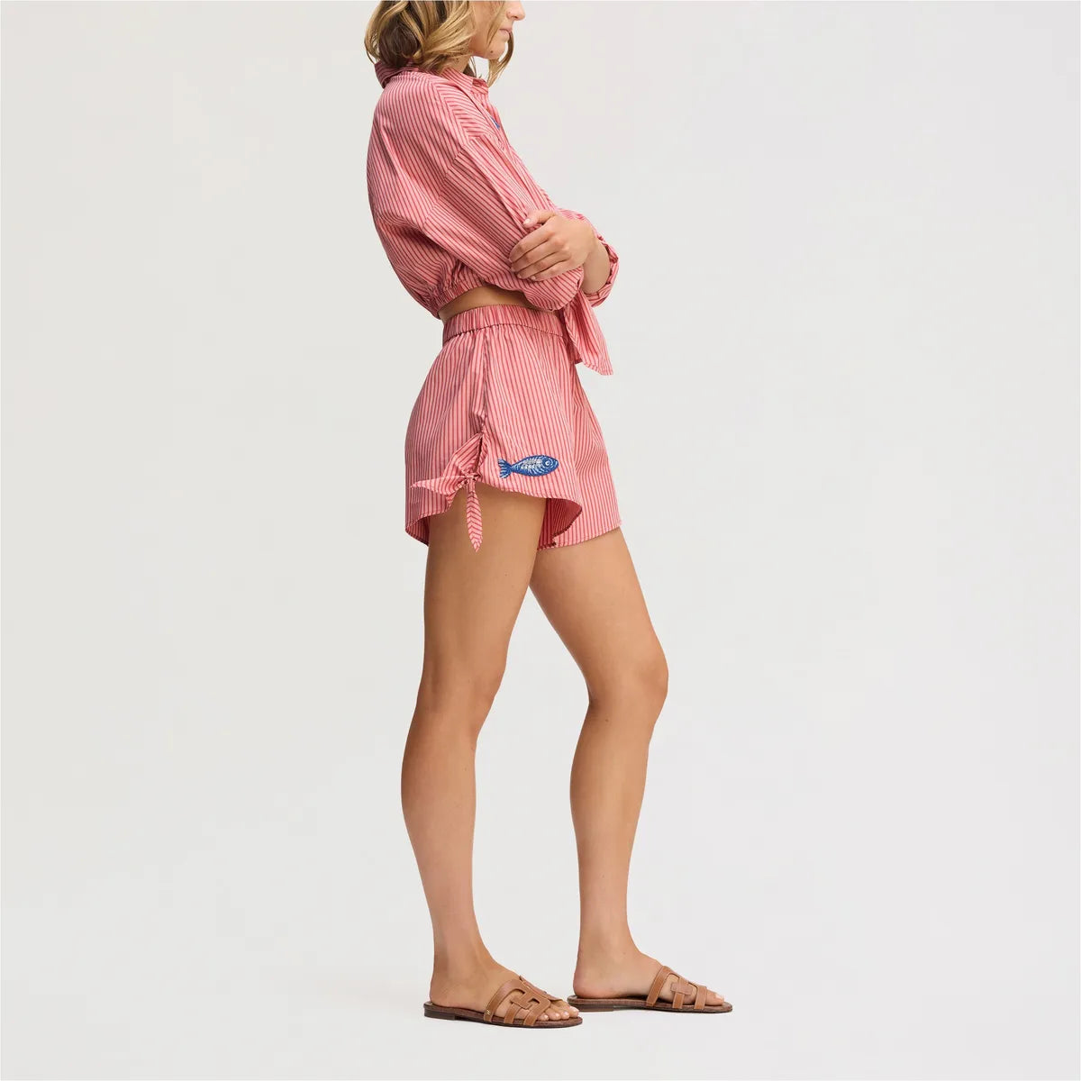 Pink Rosa Shirting Stripe