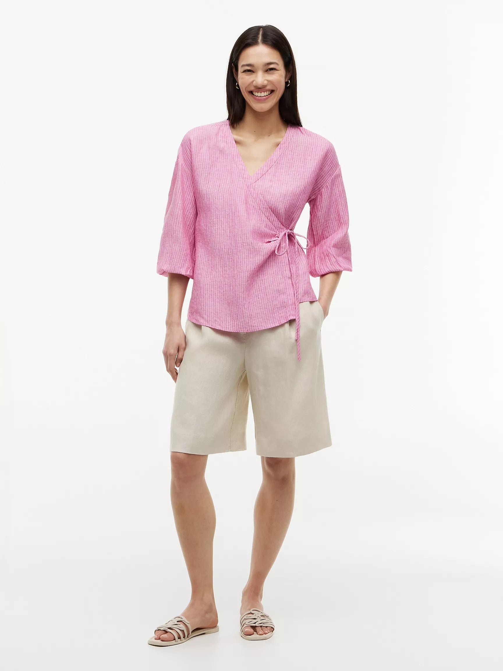 Mini Classic Pink Stripe