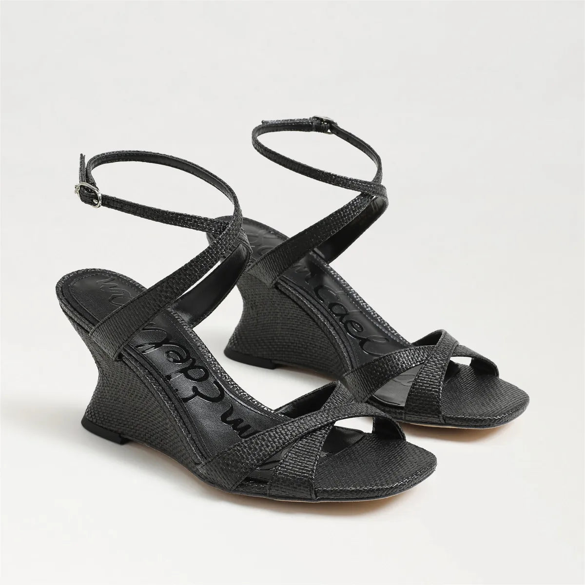 Black Faux Raffia