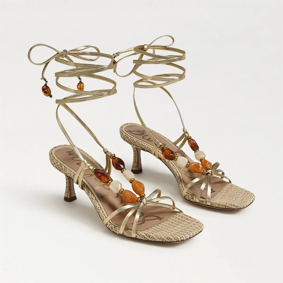 Amber Gold Leather