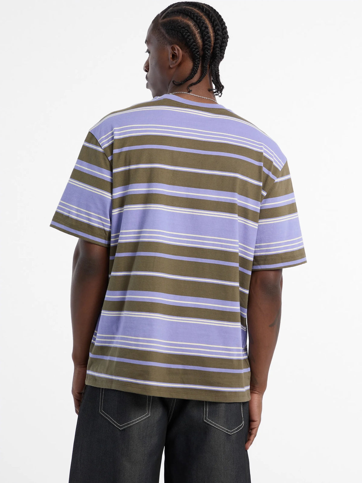 Grape Leaves Stripes Mult
