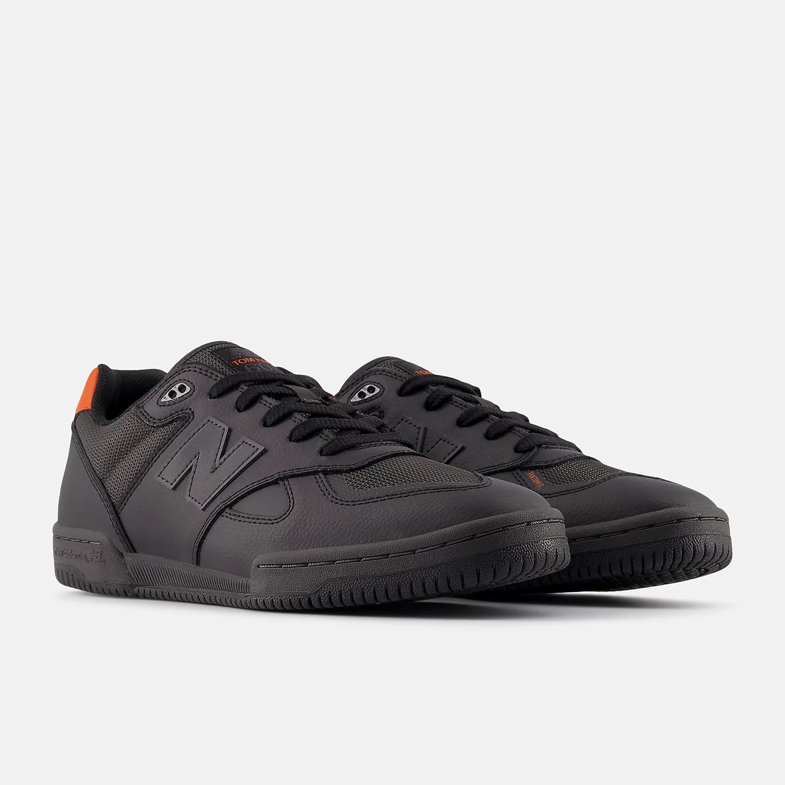Black With Orange
