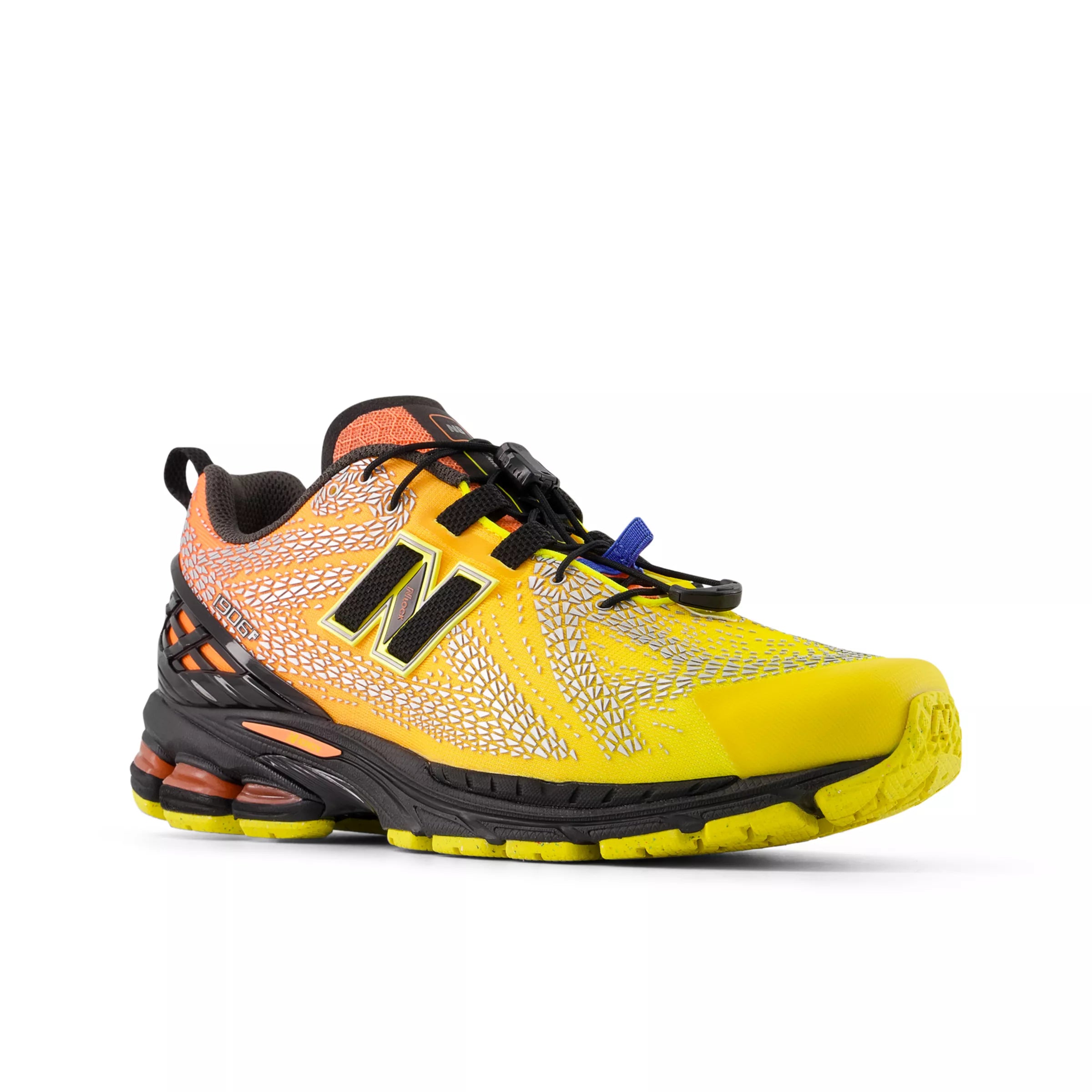 Punch Yellow With Tangerine Heat And Black