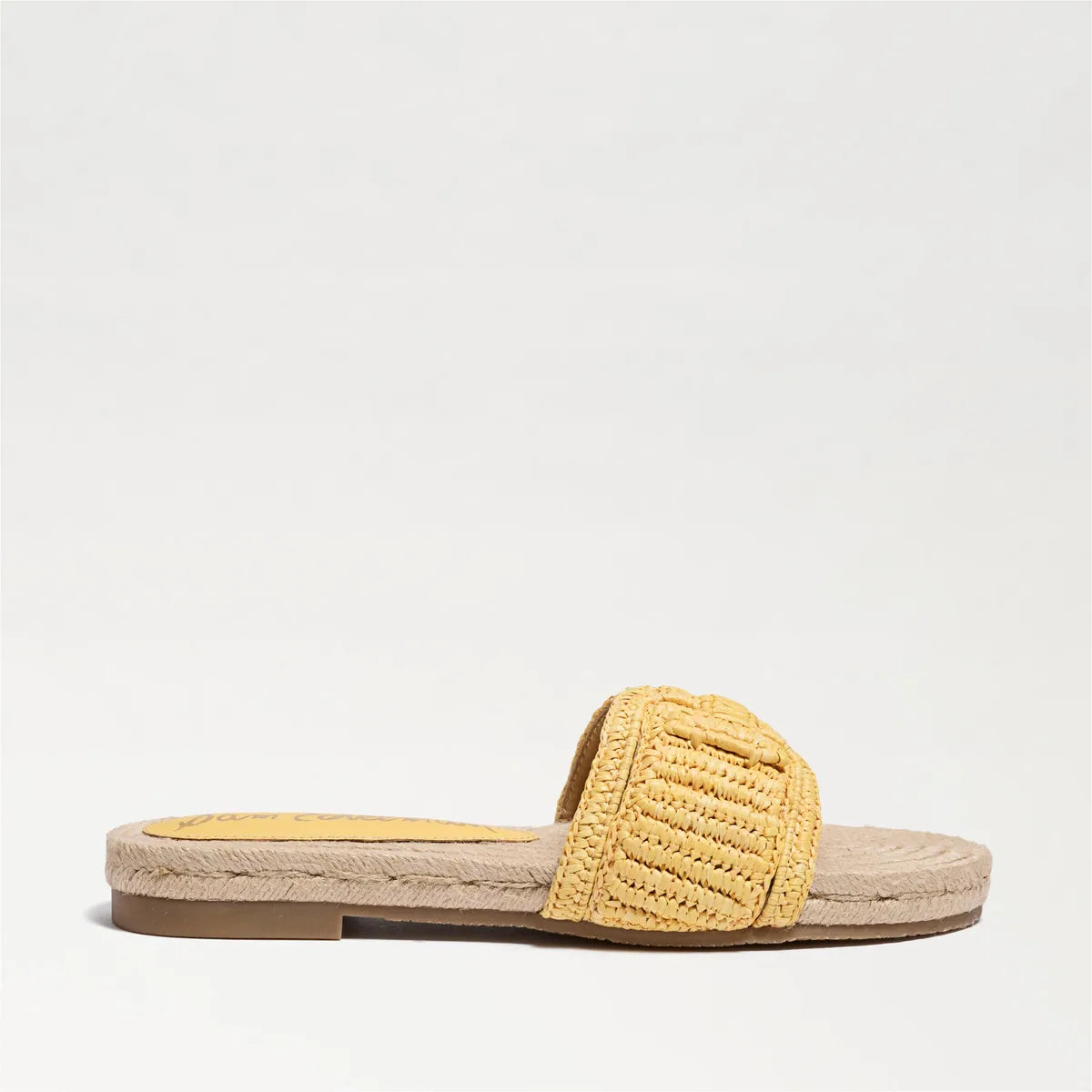 Warm Marigold Faux Raffia