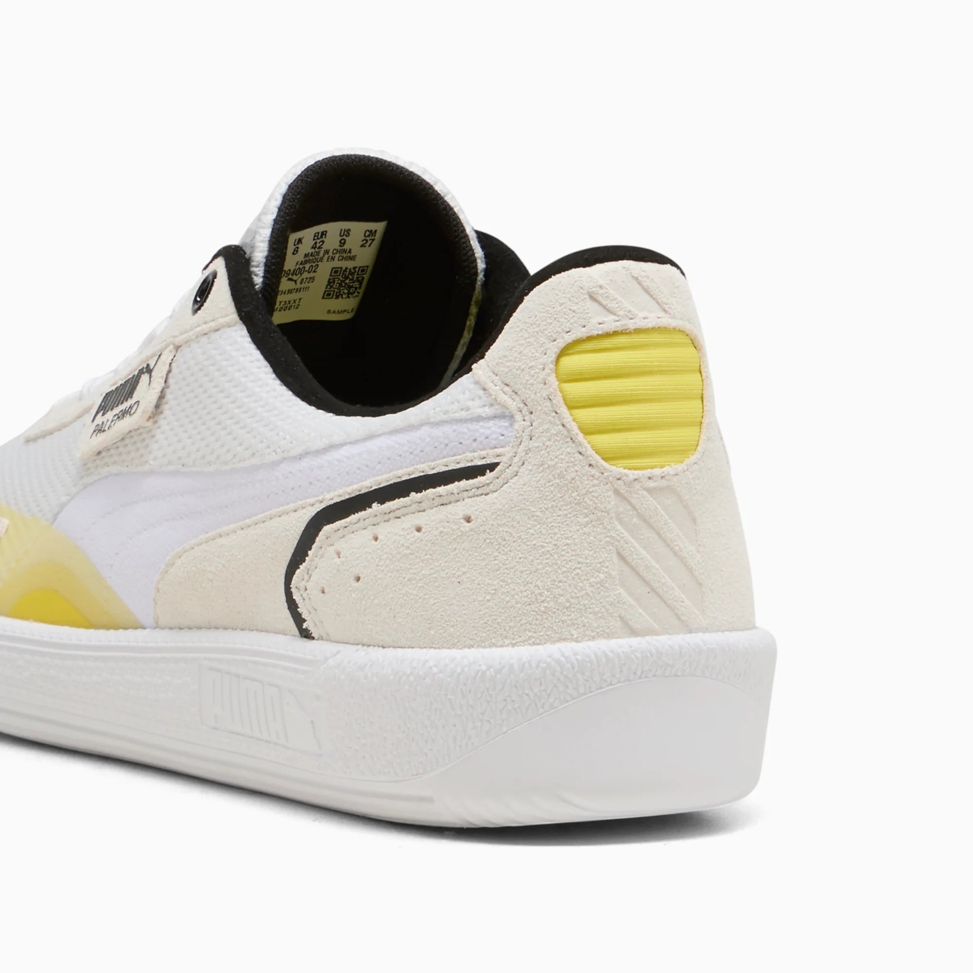 PUMA White-Speed Yellow