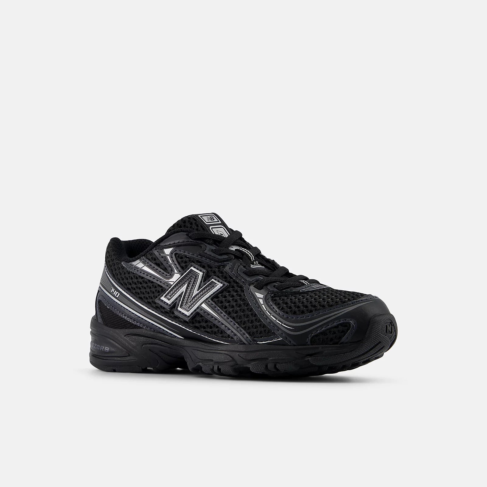 Black With Silver Metallic