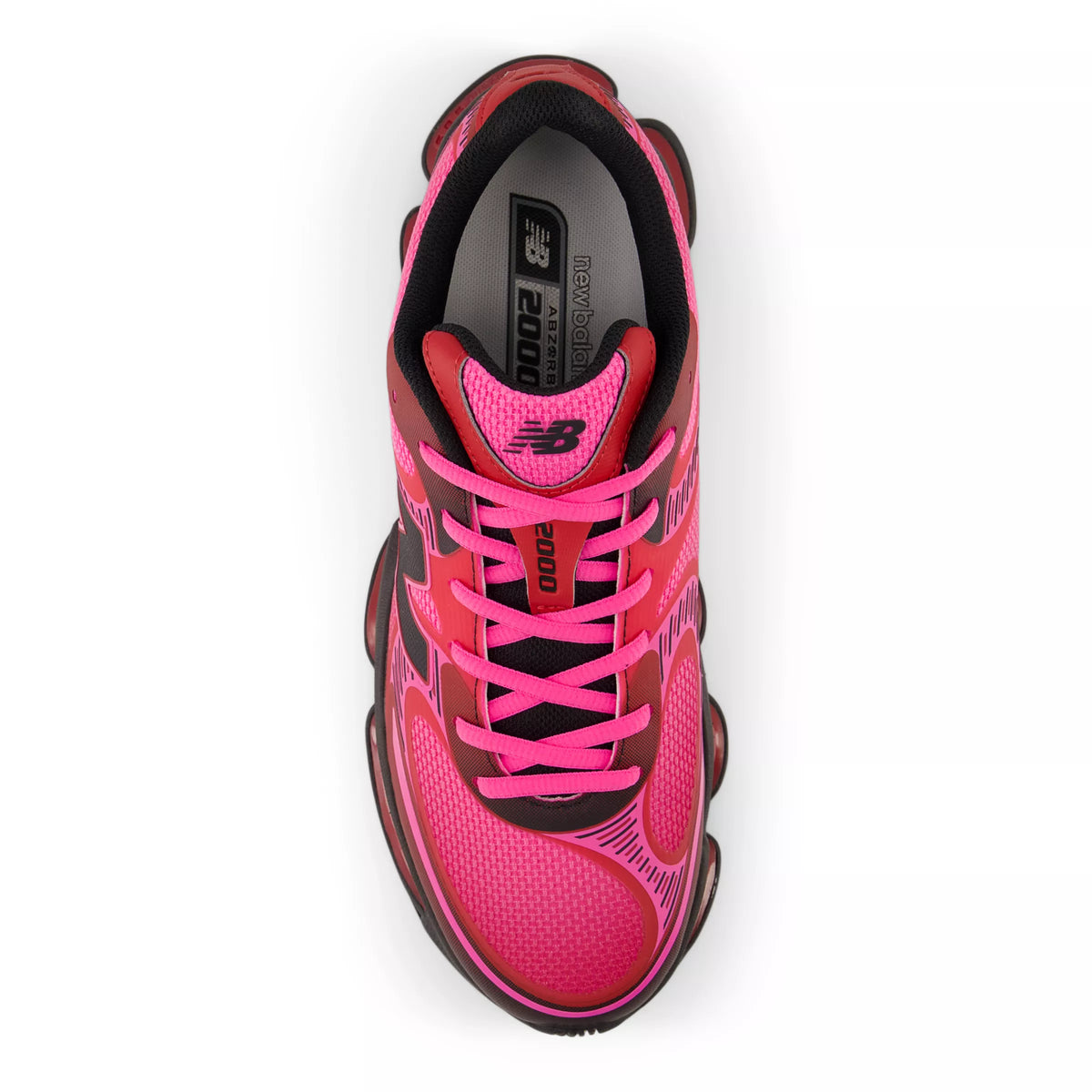Pink Heat With Shadow Red And Faded Black