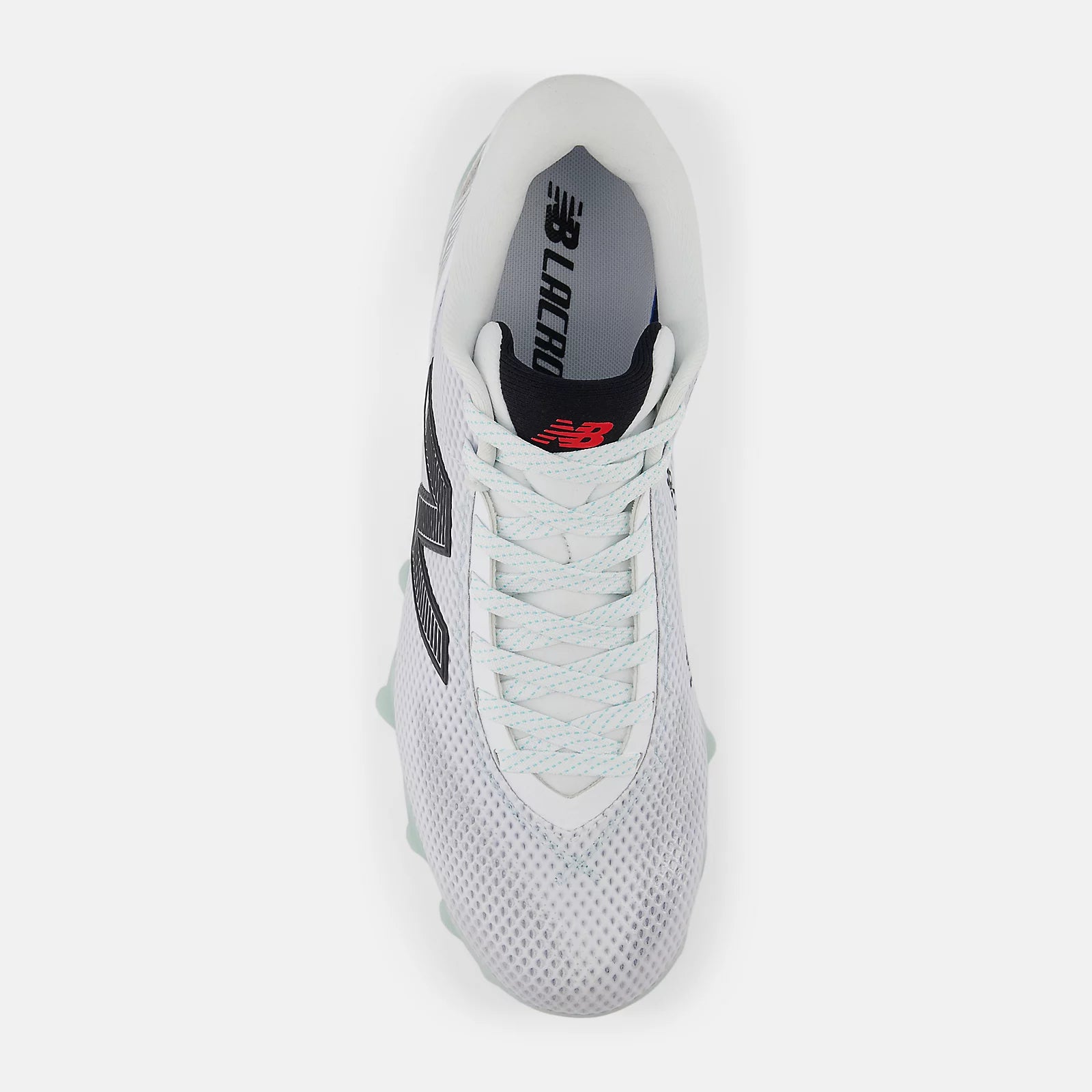 Nb White With Black And Silver Metallic