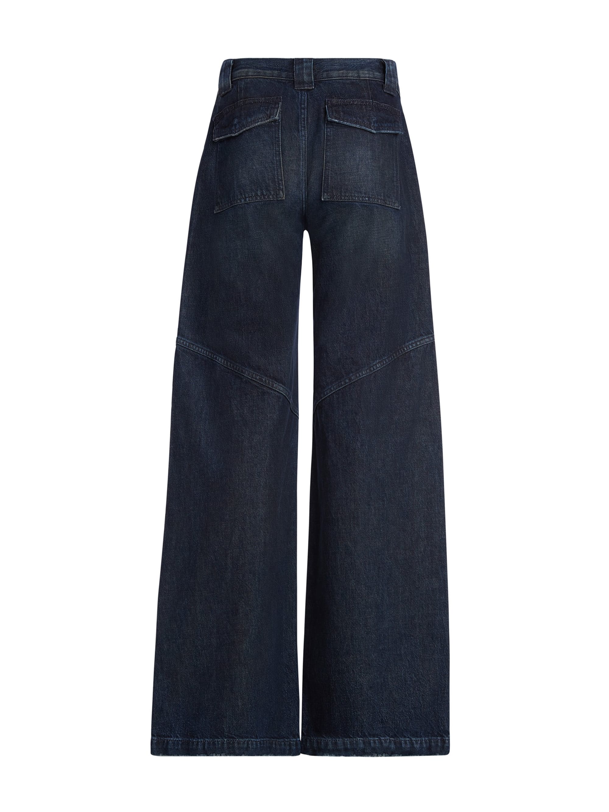 Gusa Sanded Dark Indigo W