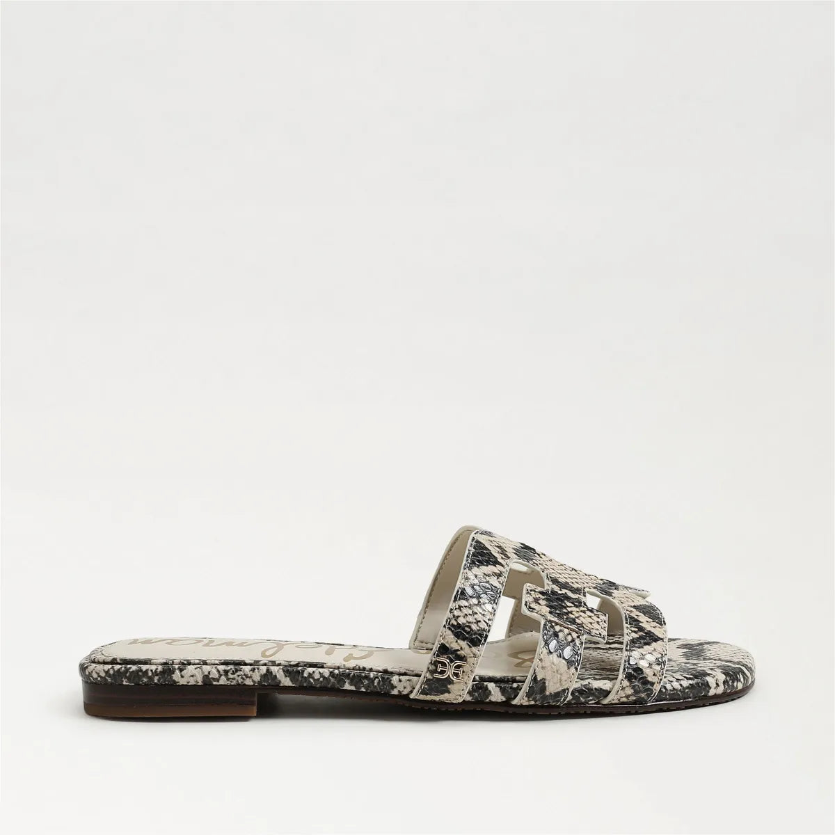 Roccia Snake Print Leather